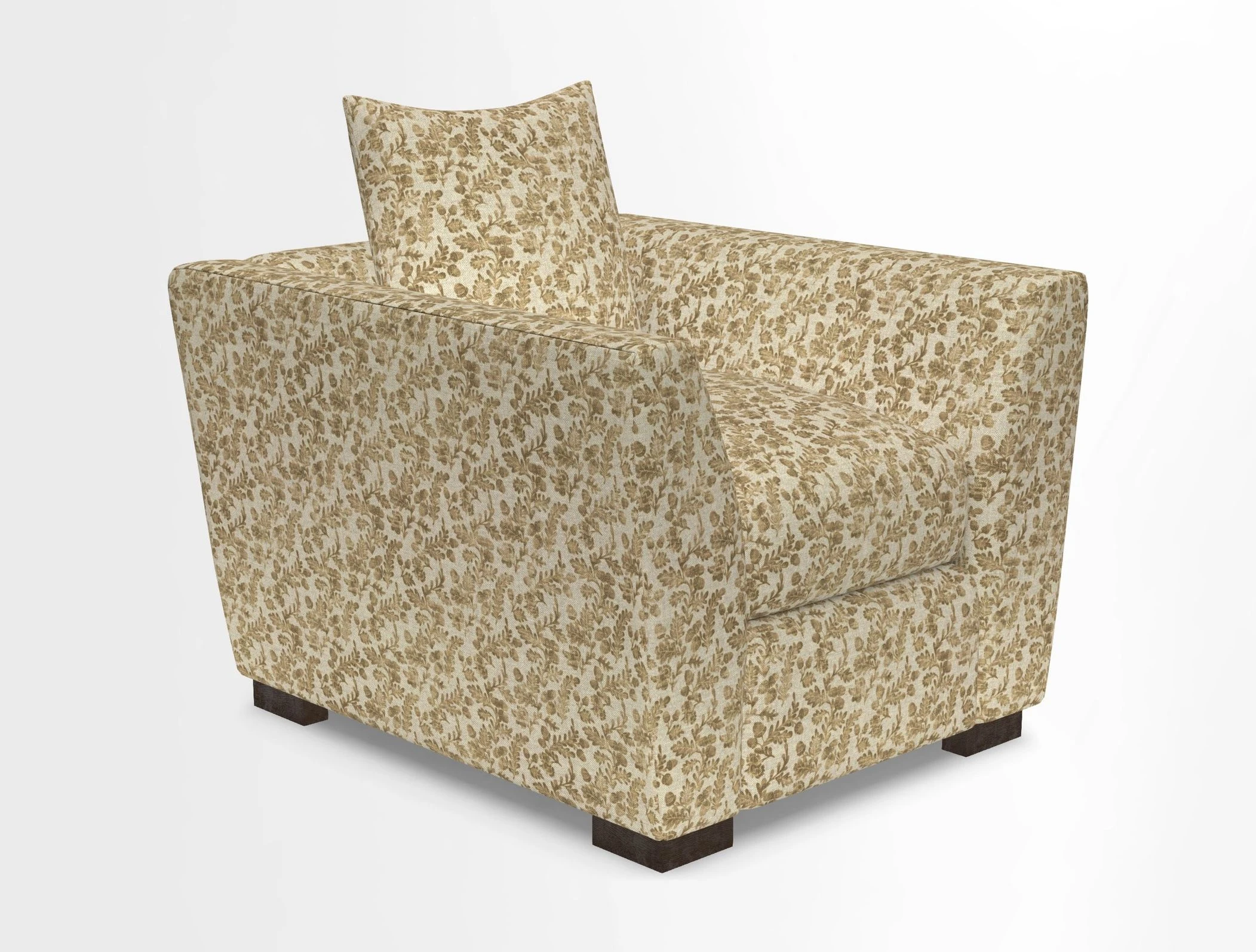 Hambledon Chair in Two Tone Plain  Biscuit