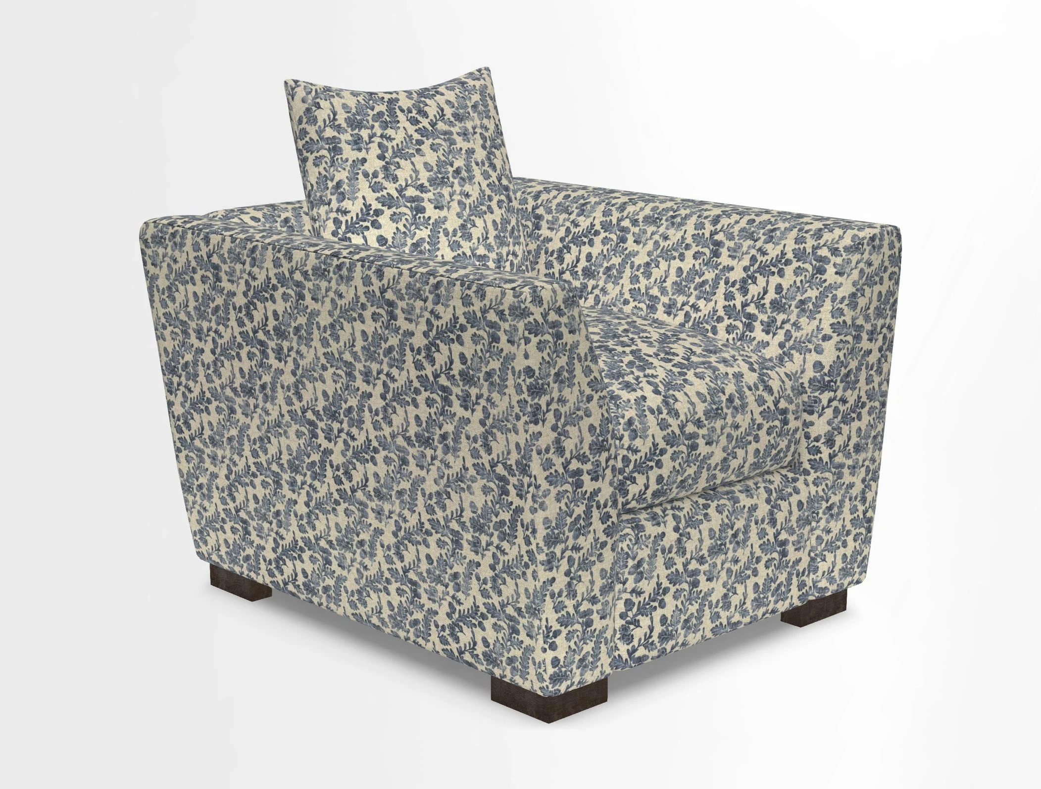 Hambledon Chair in Two Tone Plain  Biscuit