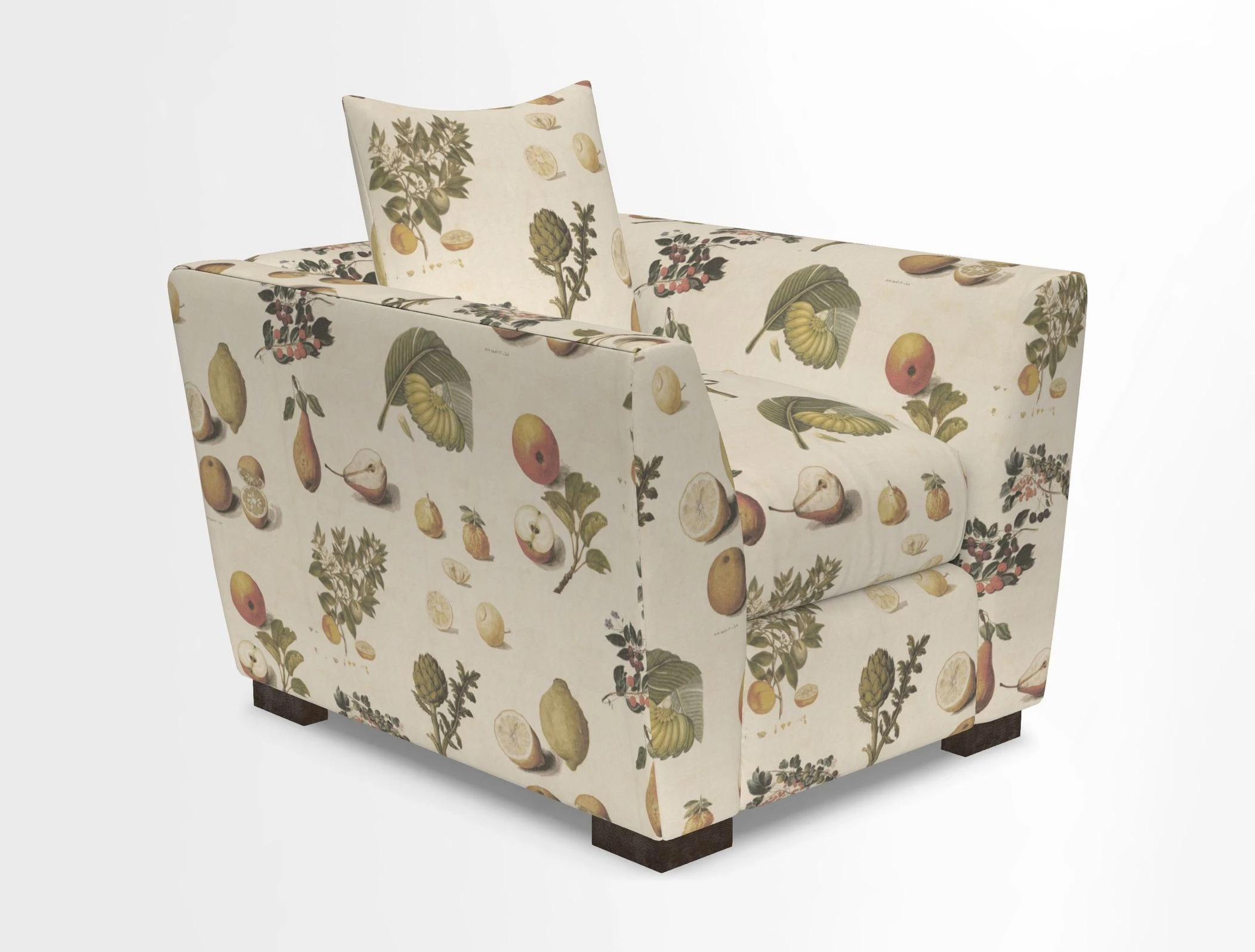 Hambledon Chair in Two Tone Plain  Biscuit