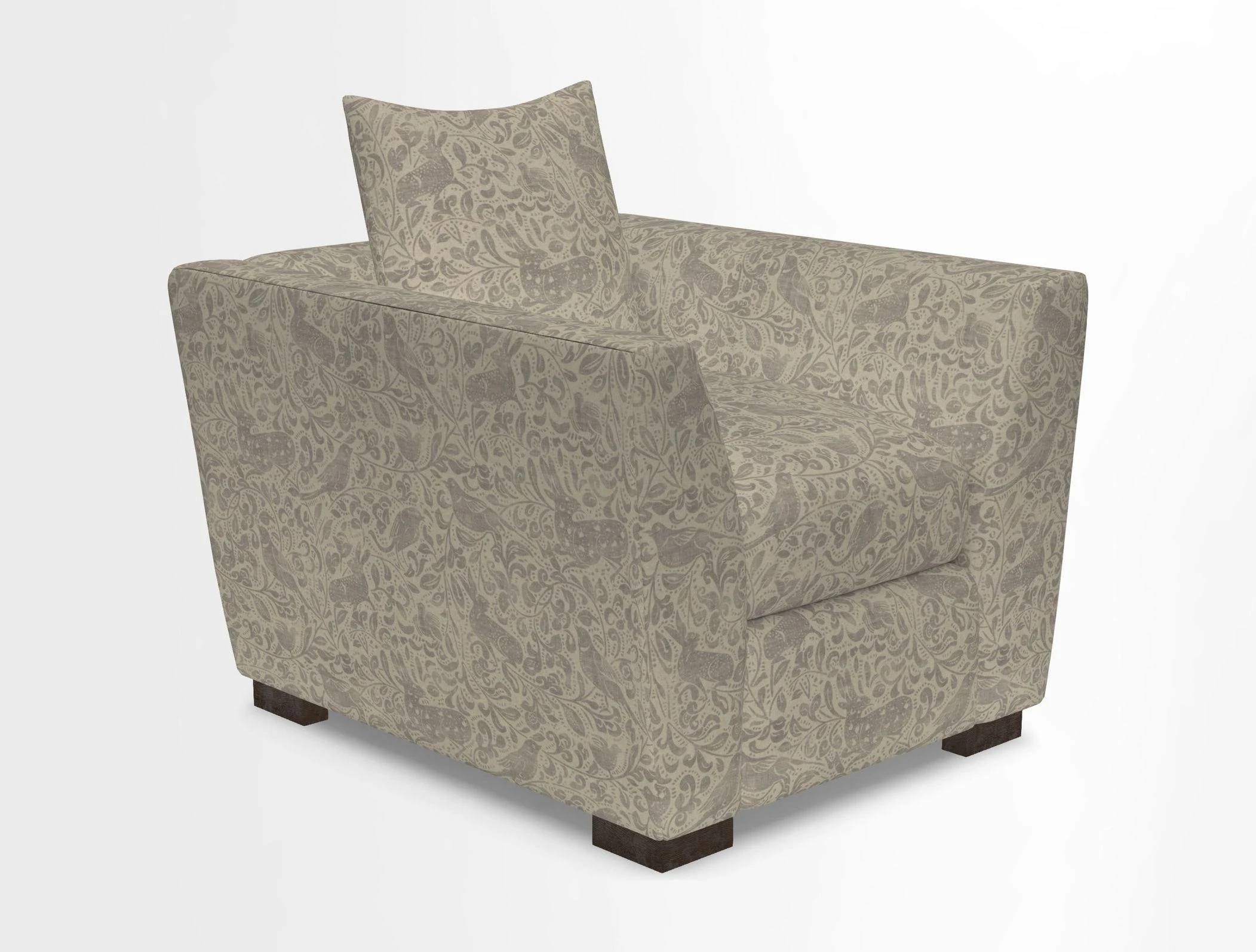 Hambledon Chair in Two Tone Plain  Biscuit