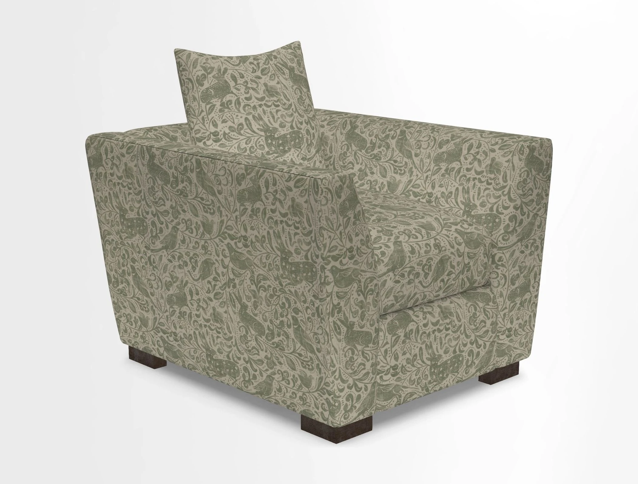 Hambledon Chair in Two Tone Plain  Biscuit
