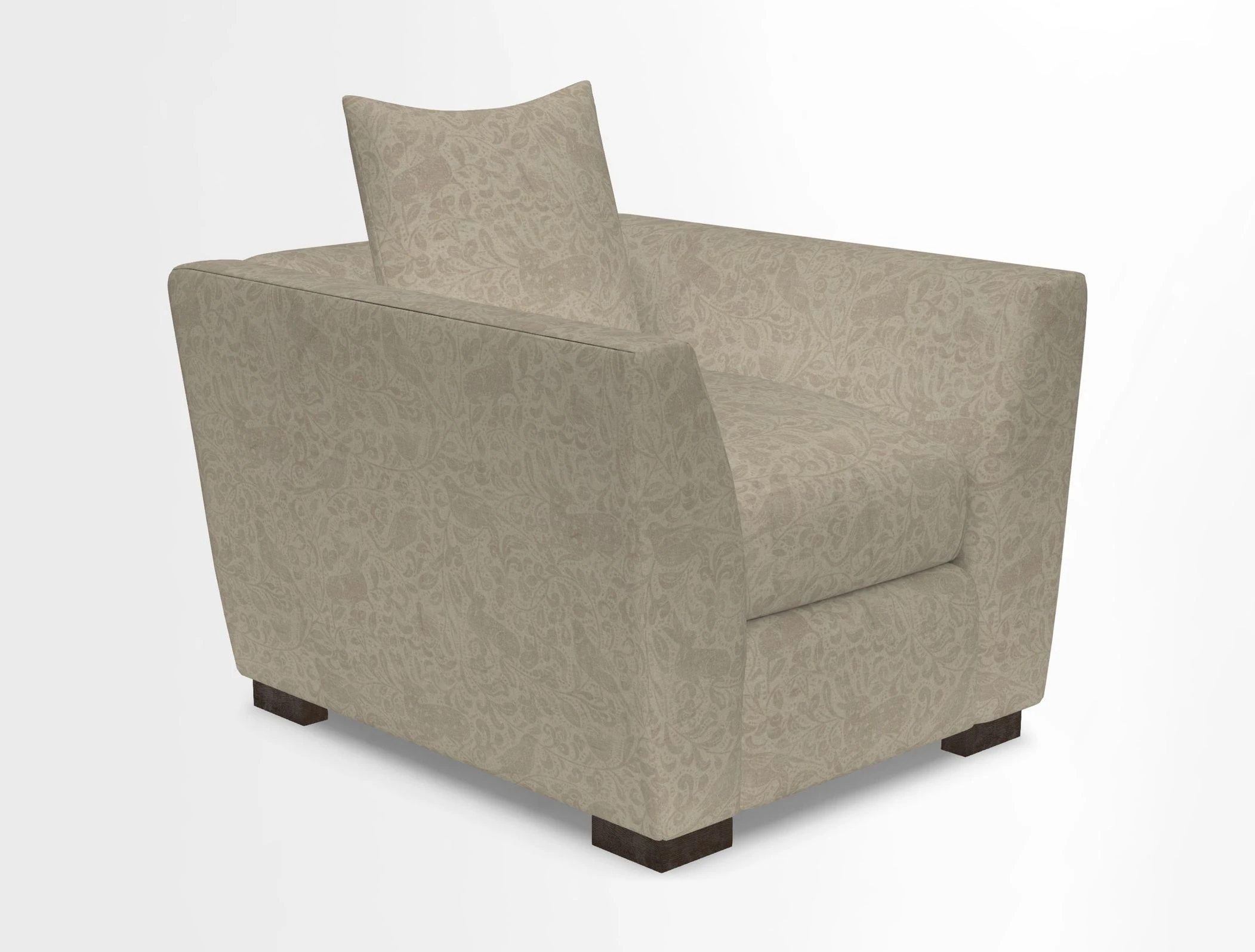 Hambledon Chair in Two Tone Plain  Biscuit