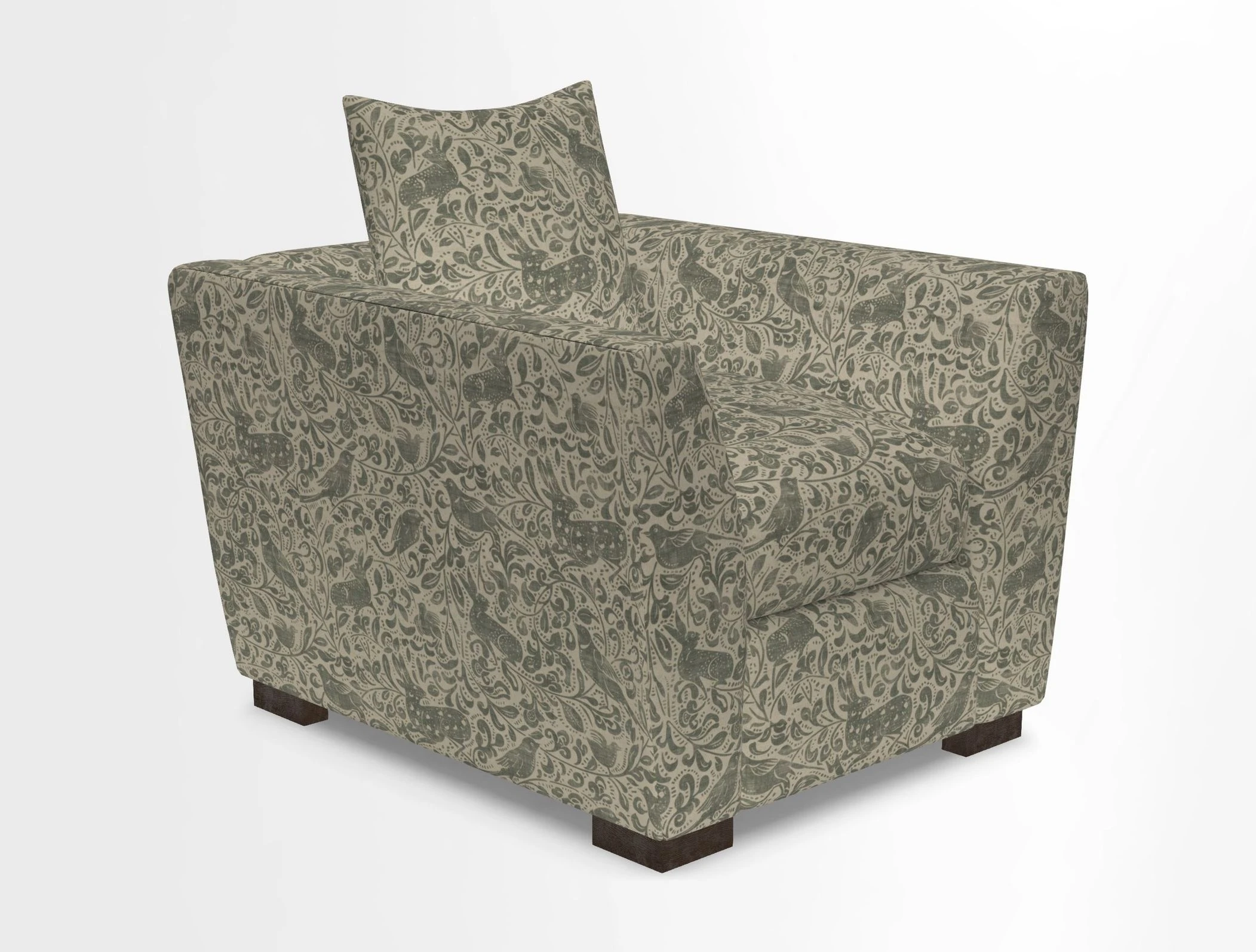 Hambledon Chair in Two Tone Plain  Biscuit