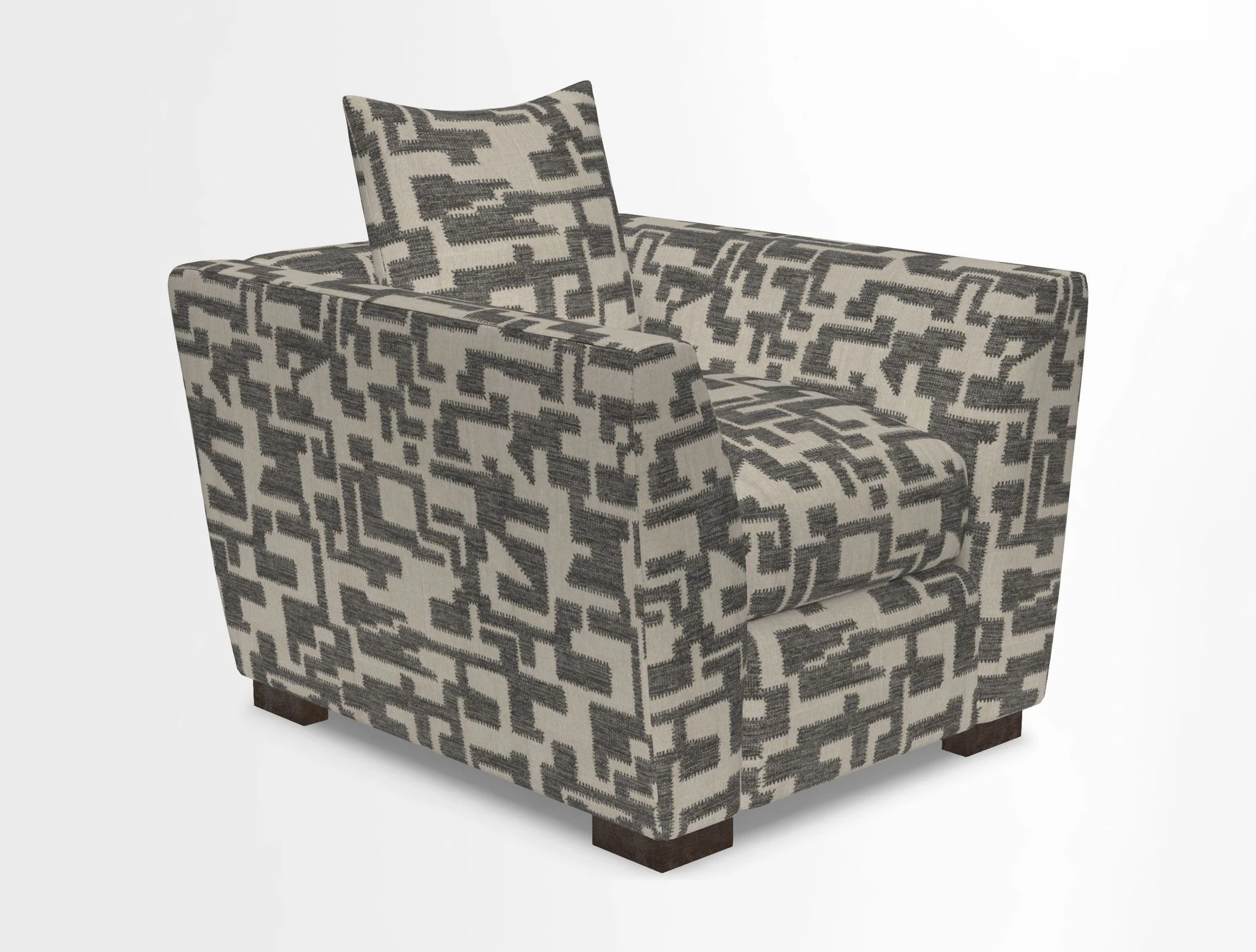 Hambledon Chair in Two Tone Plain  Biscuit