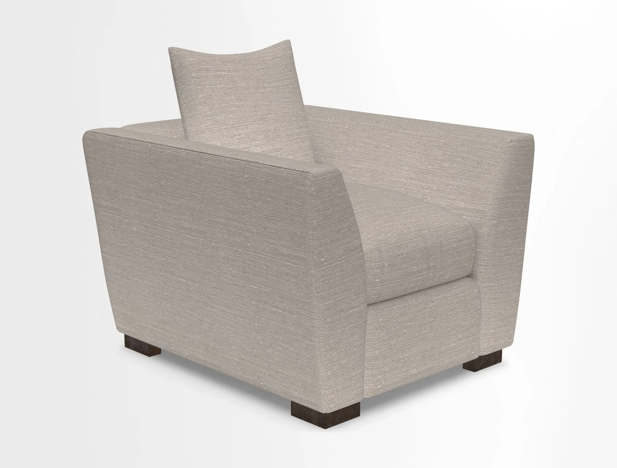 Hambledon Chair in Two Tone Plain  Biscuit