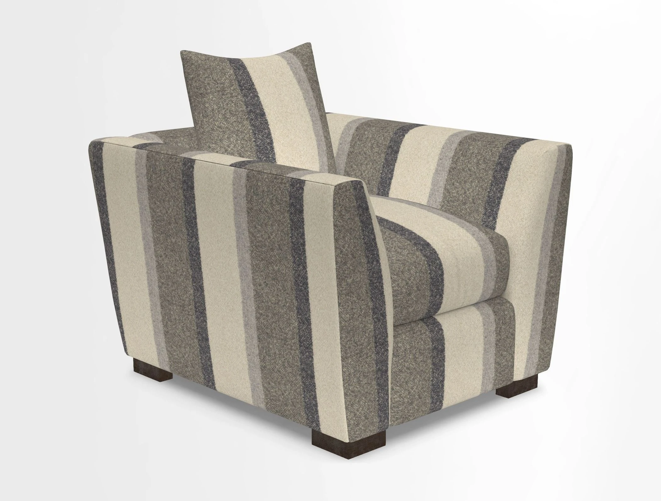 Hambledon Chair in Two Tone Plain  Biscuit