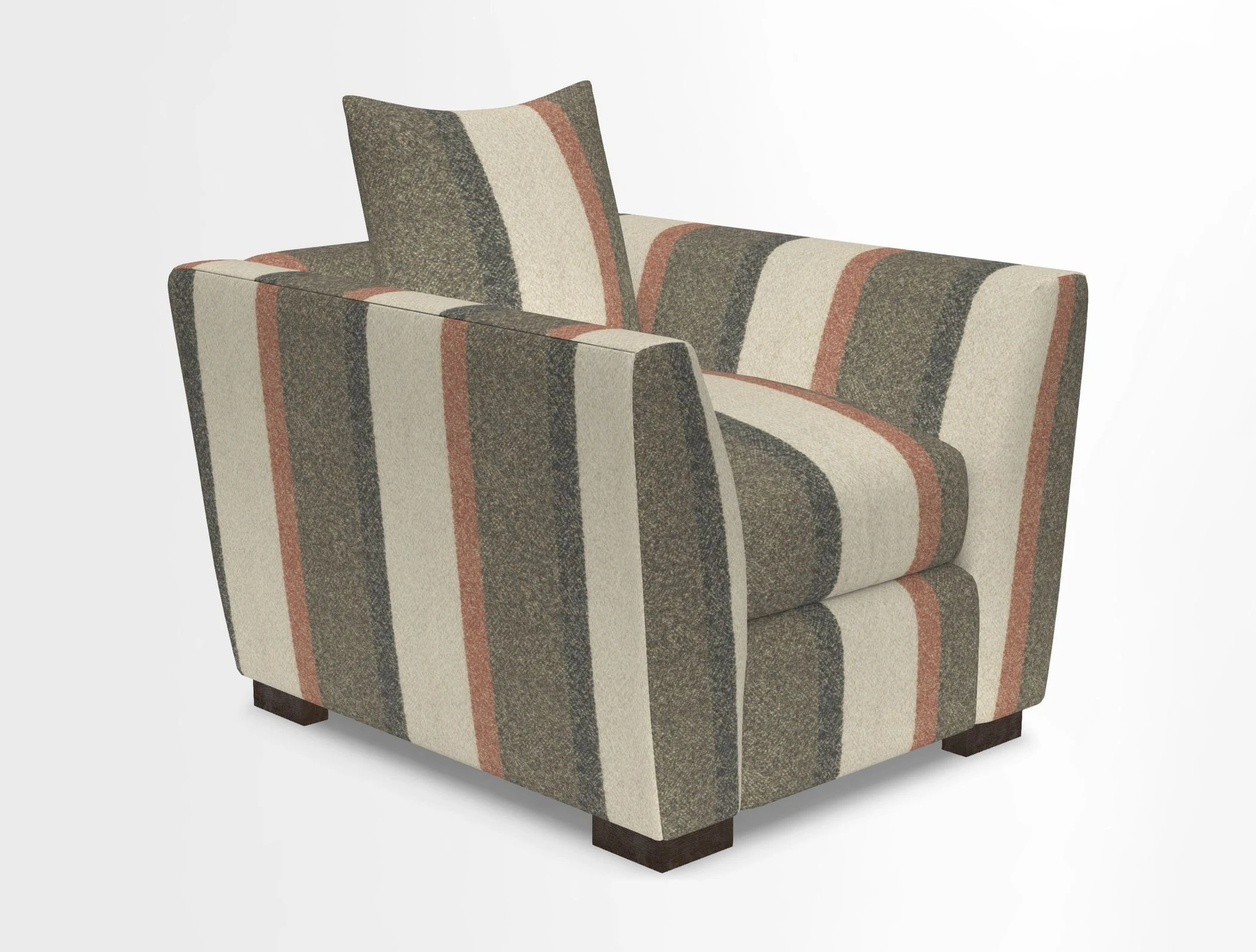 Hambledon Chair in Two Tone Plain  Biscuit
