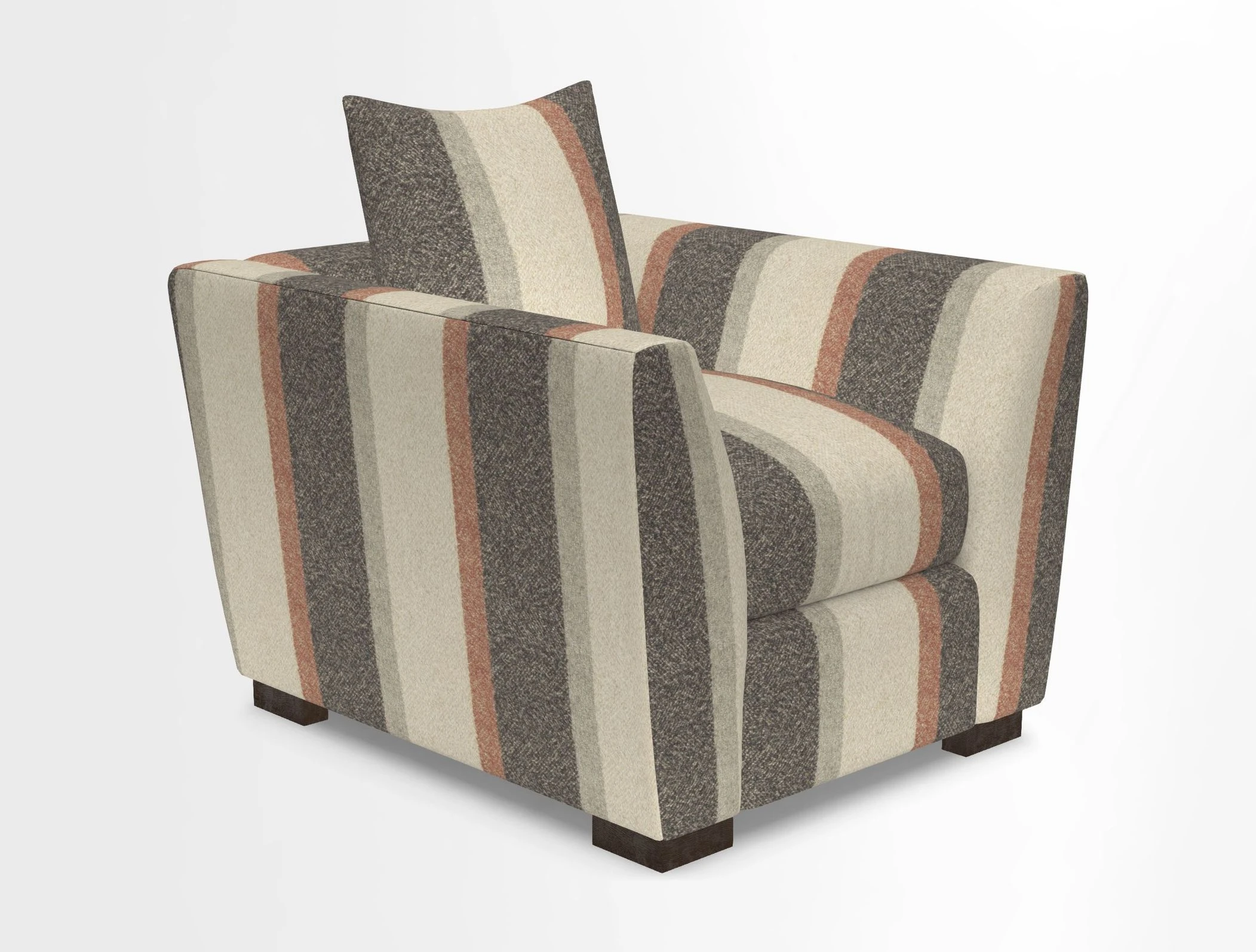 Hambledon Chair in Two Tone Plain  Biscuit