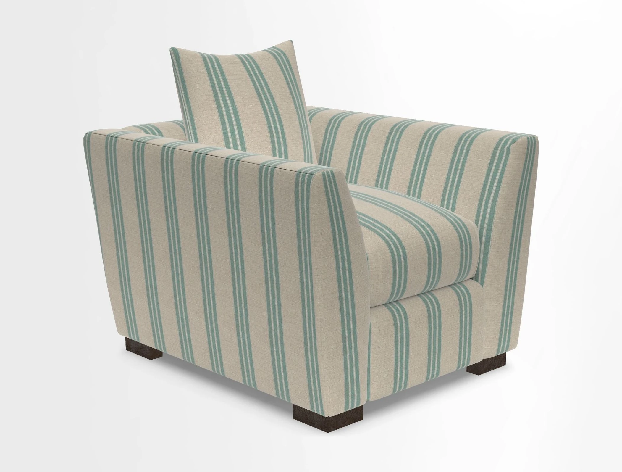 Hambledon Chair in Two Tone Plain  Biscuit