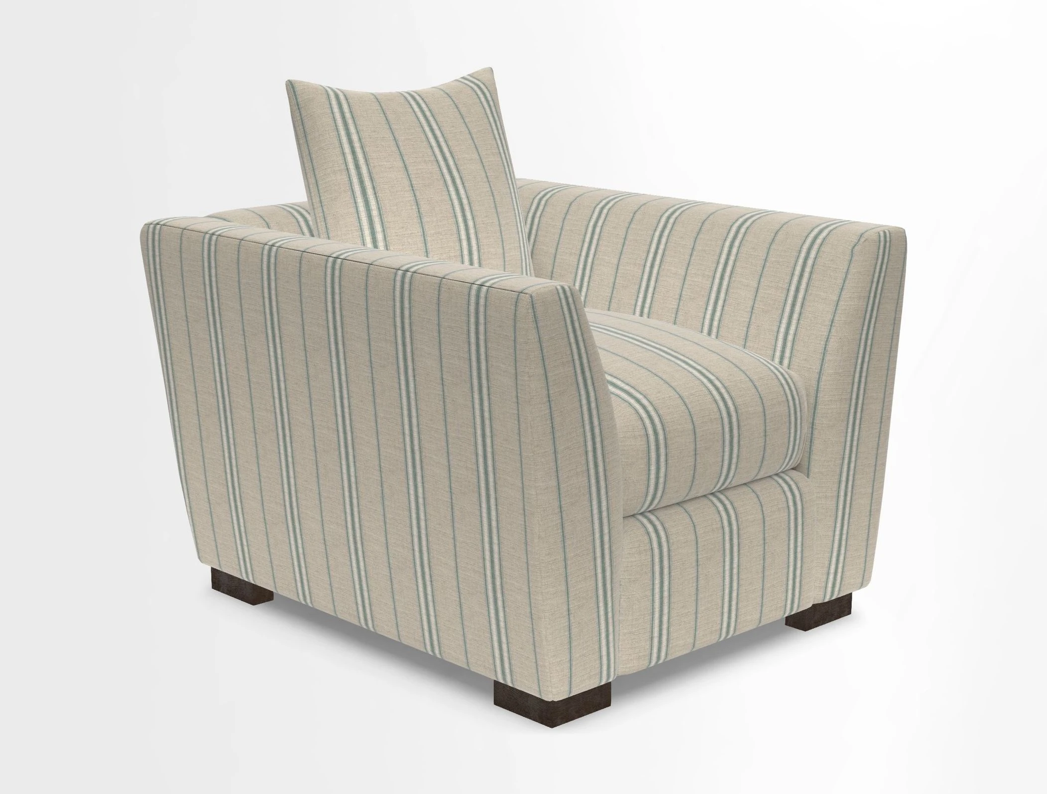 Hambledon Chair in Two Tone Plain  Biscuit