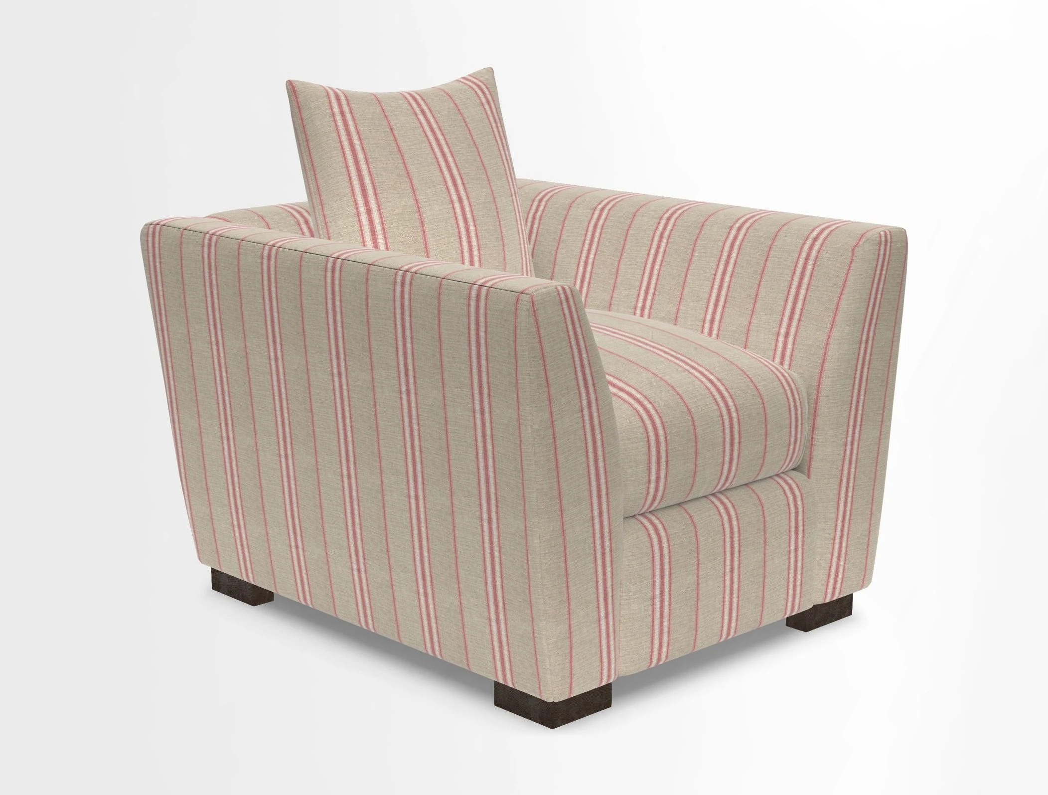Hambledon Chair in Two Tone Plain  Biscuit