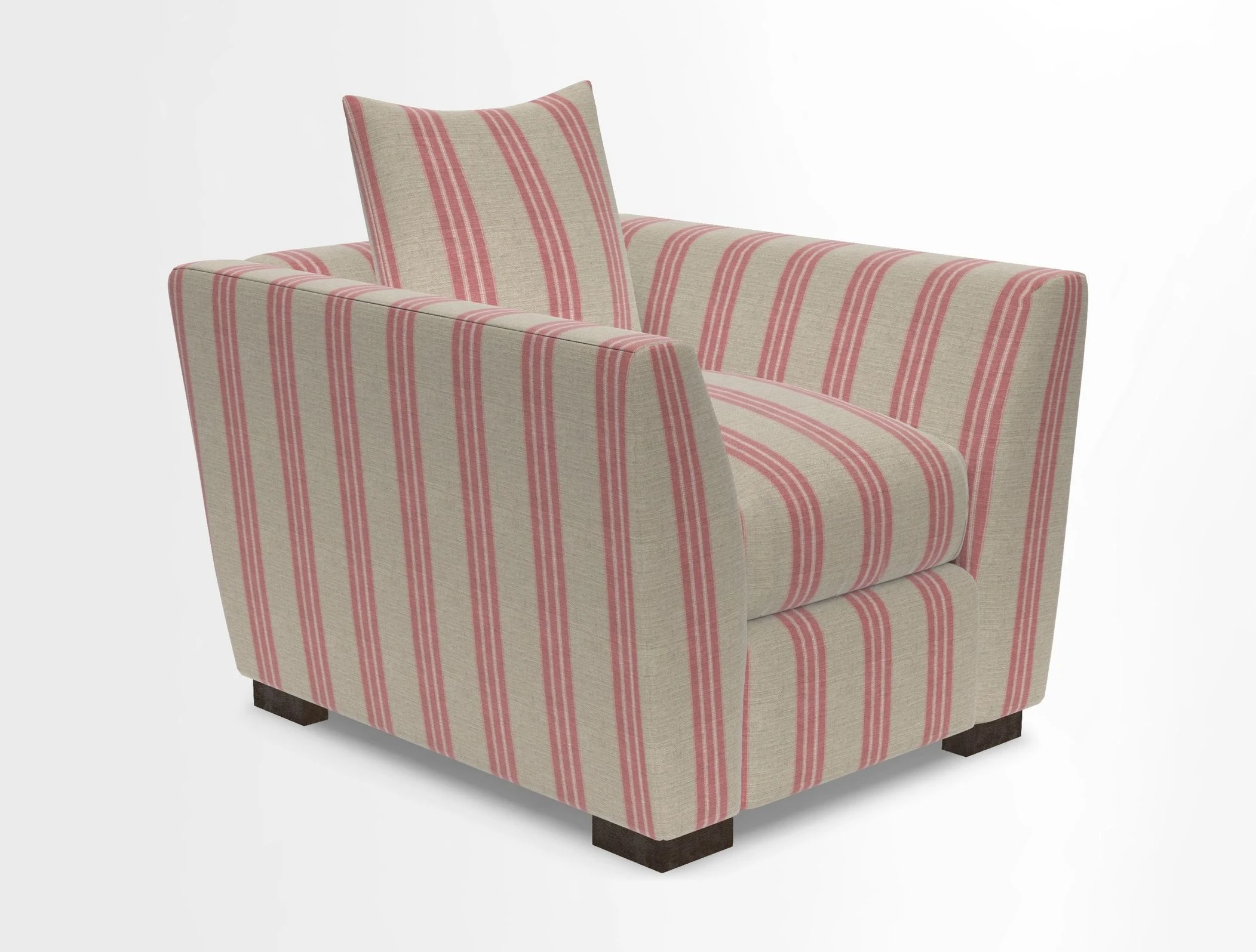 Hambledon Chair in Two Tone Plain  Biscuit
