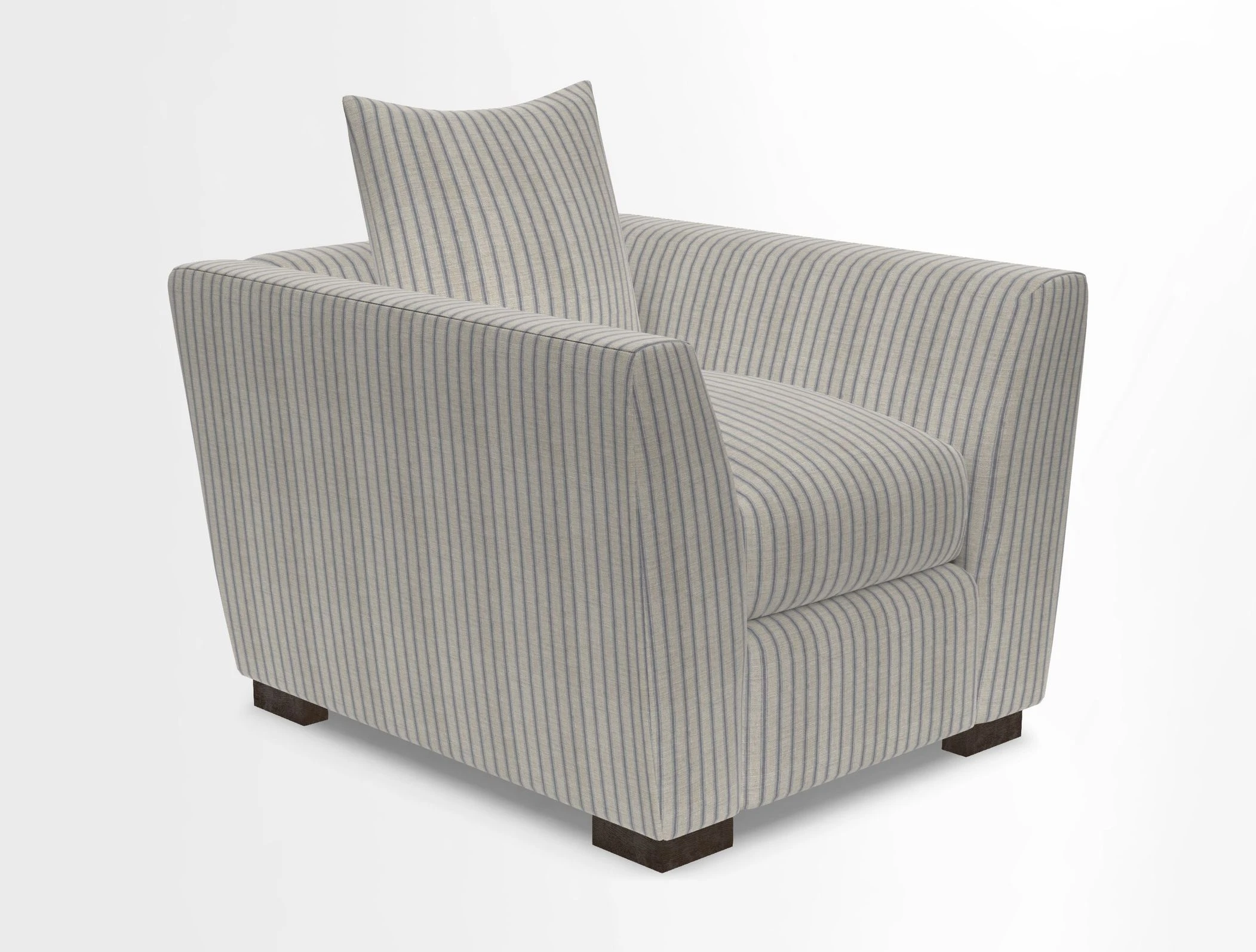 Hambledon Chair in Two Tone Plain  Biscuit