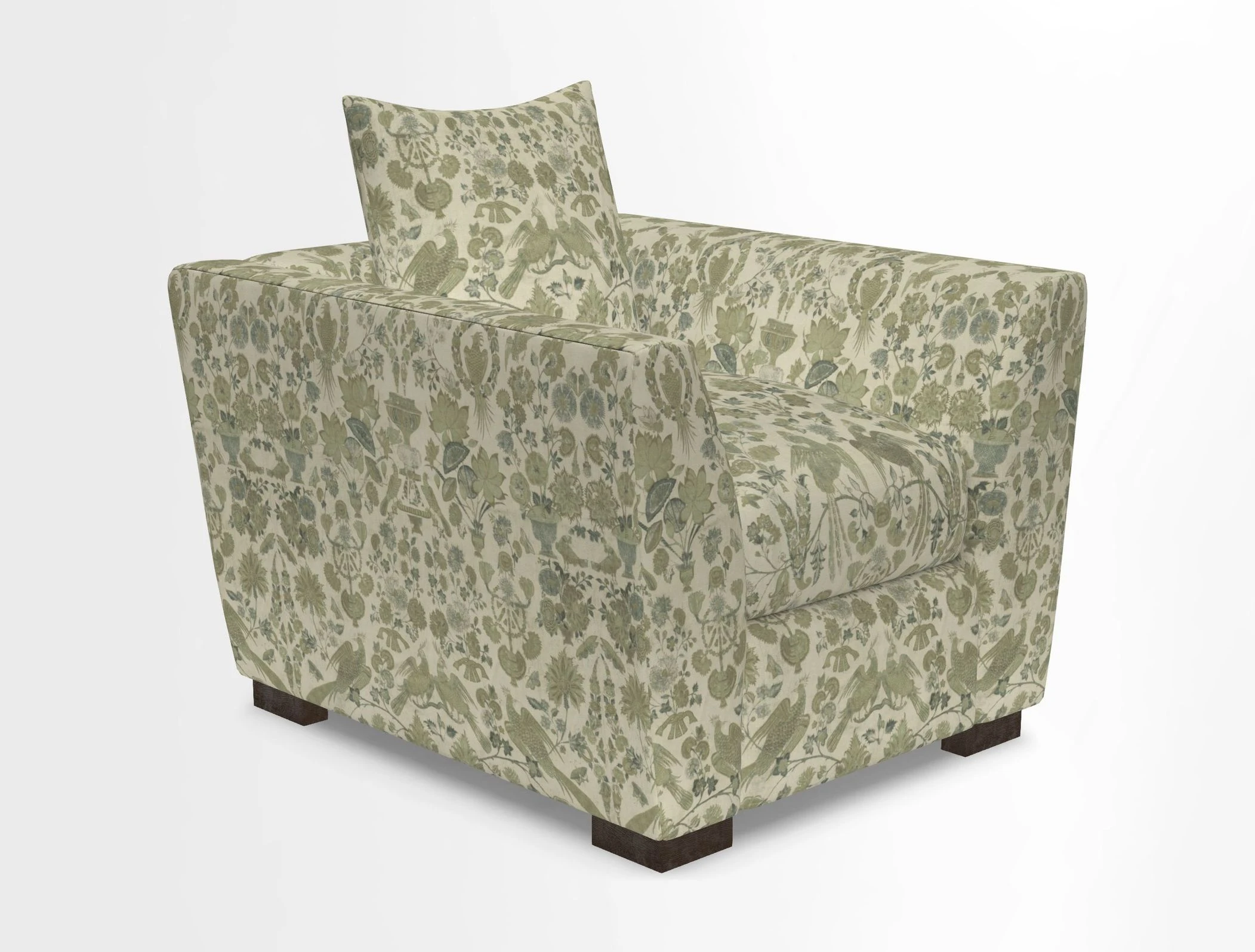 Hambledon Chair in Two Tone Plain  Biscuit