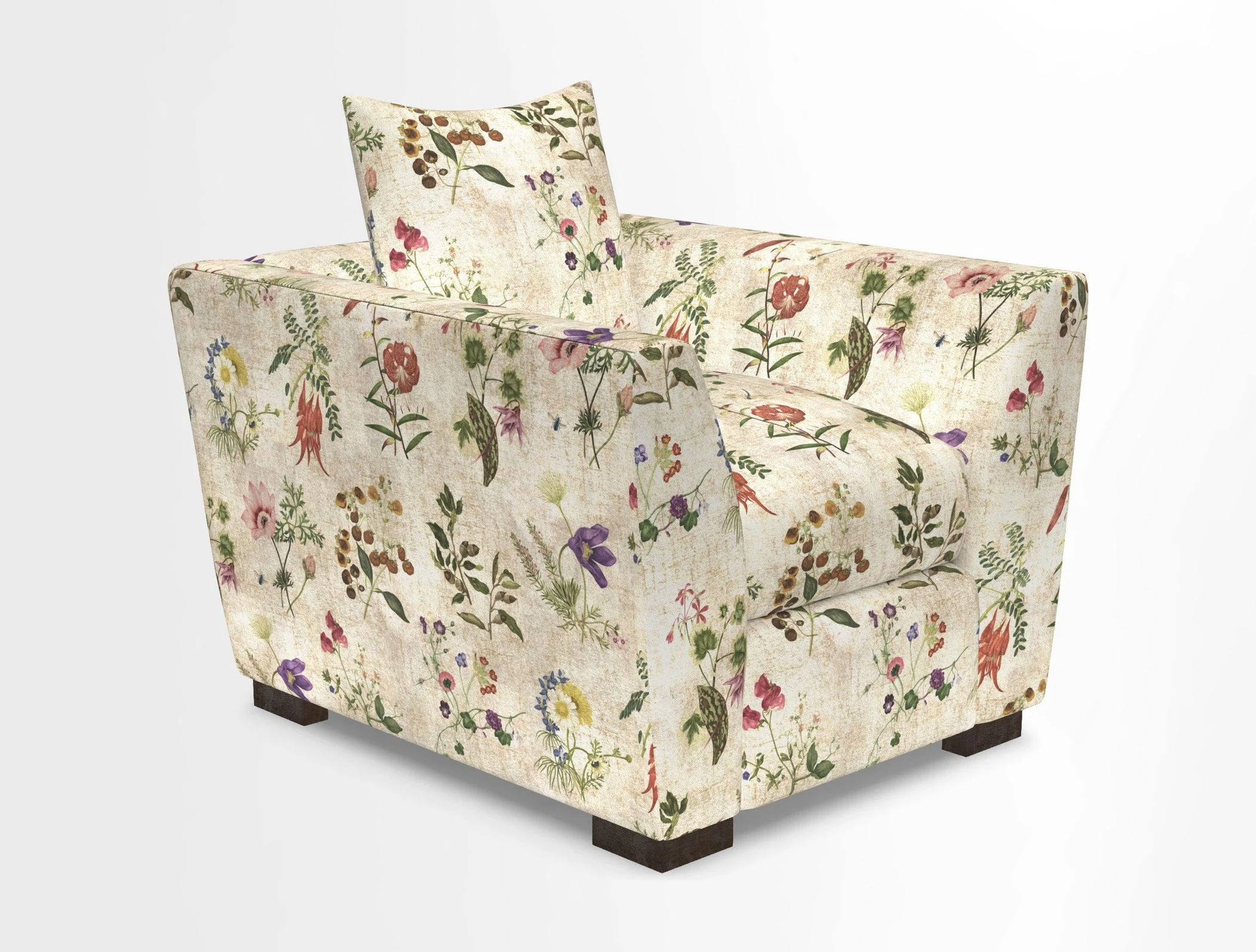 Hambledon Chair in Two Tone Plain  Biscuit