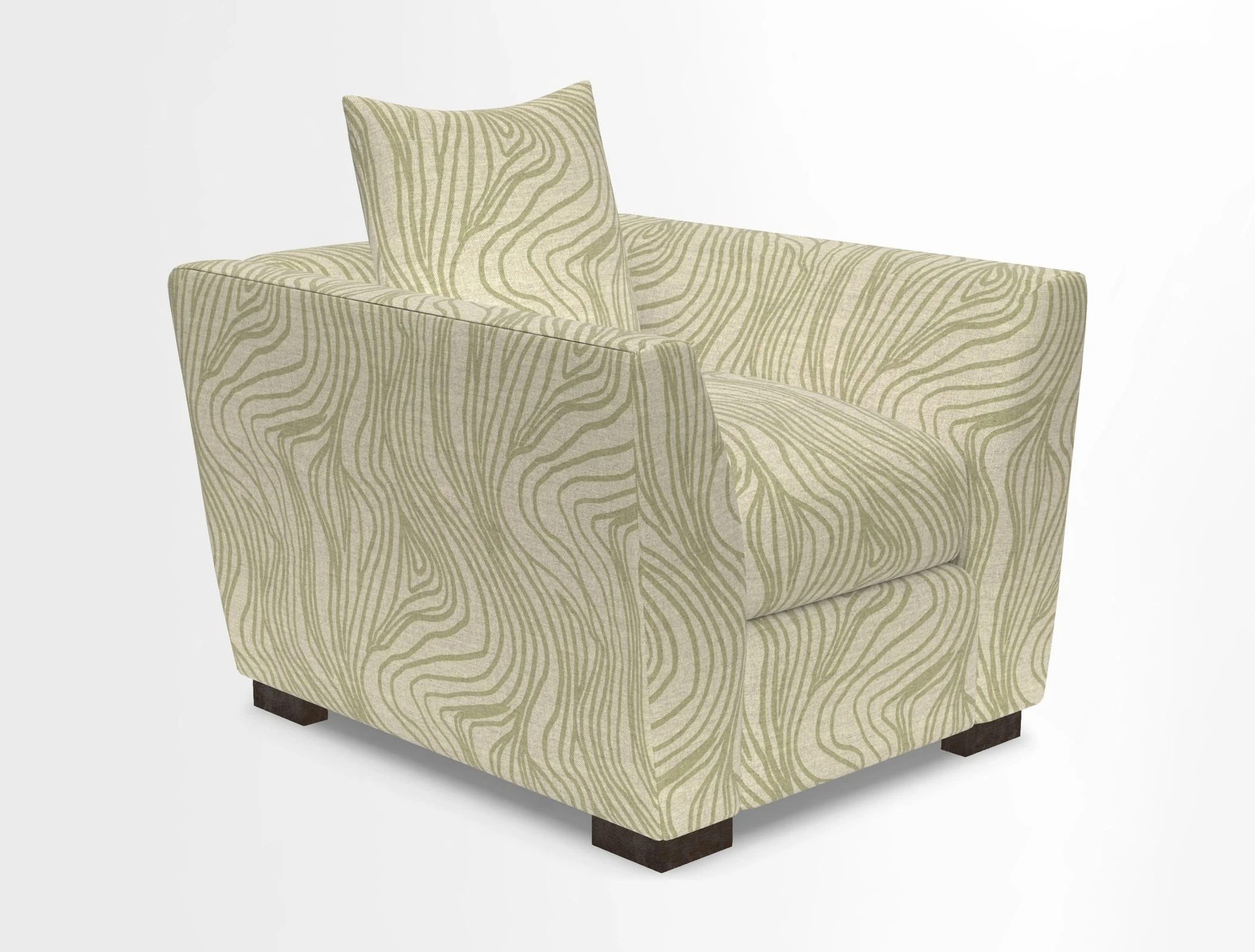 Hambledon Chair in Two Tone Plain  Biscuit