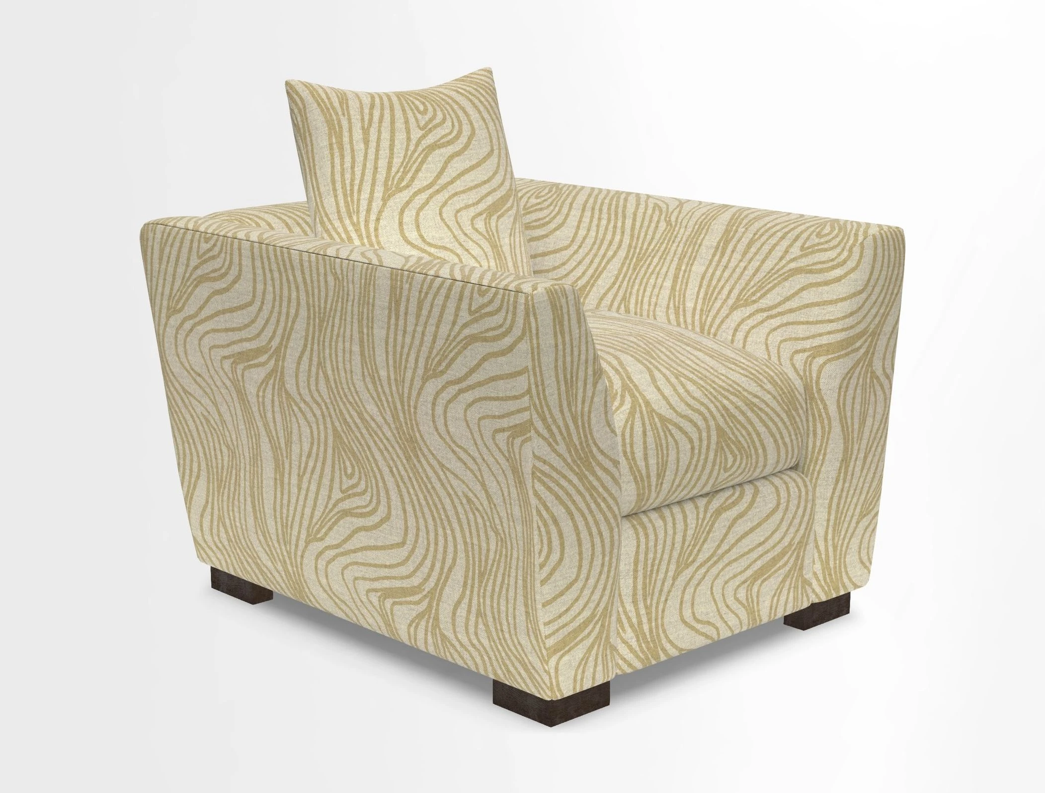 Hambledon Chair in Two Tone Plain  Biscuit
