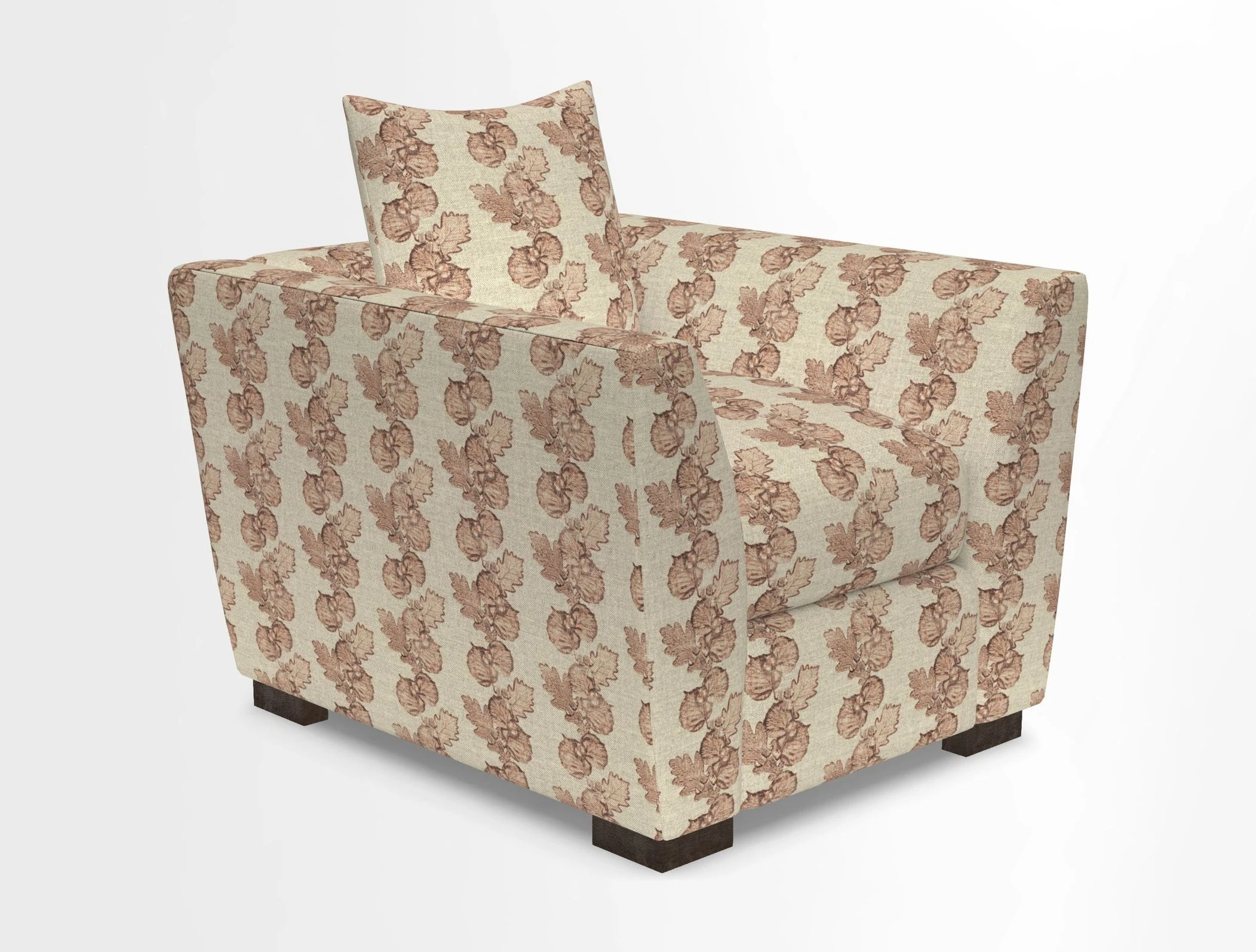 Hambledon Chair in Two Tone Plain  Biscuit