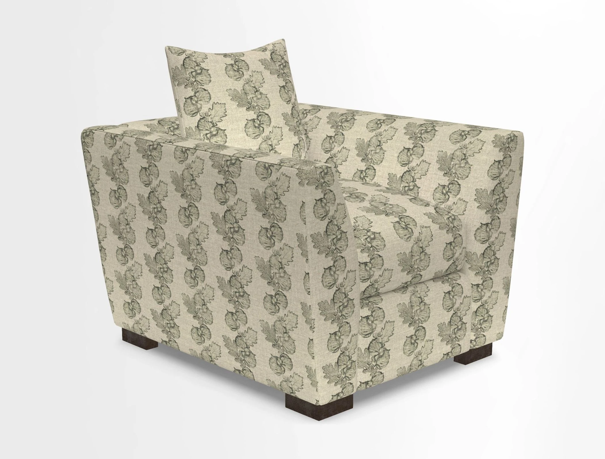 Hambledon Chair in Two Tone Plain  Biscuit