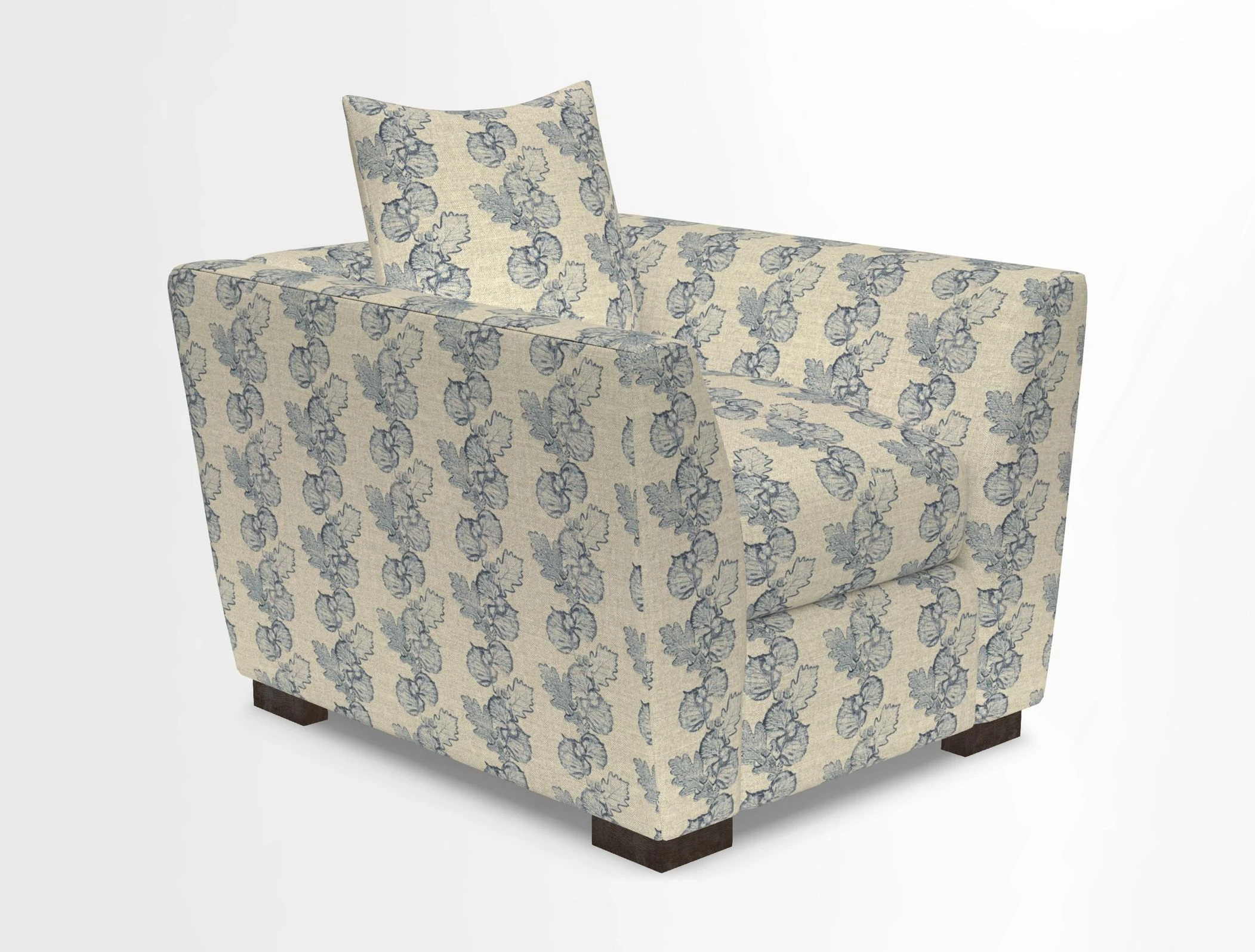 Hambledon Chair in Two Tone Plain  Biscuit