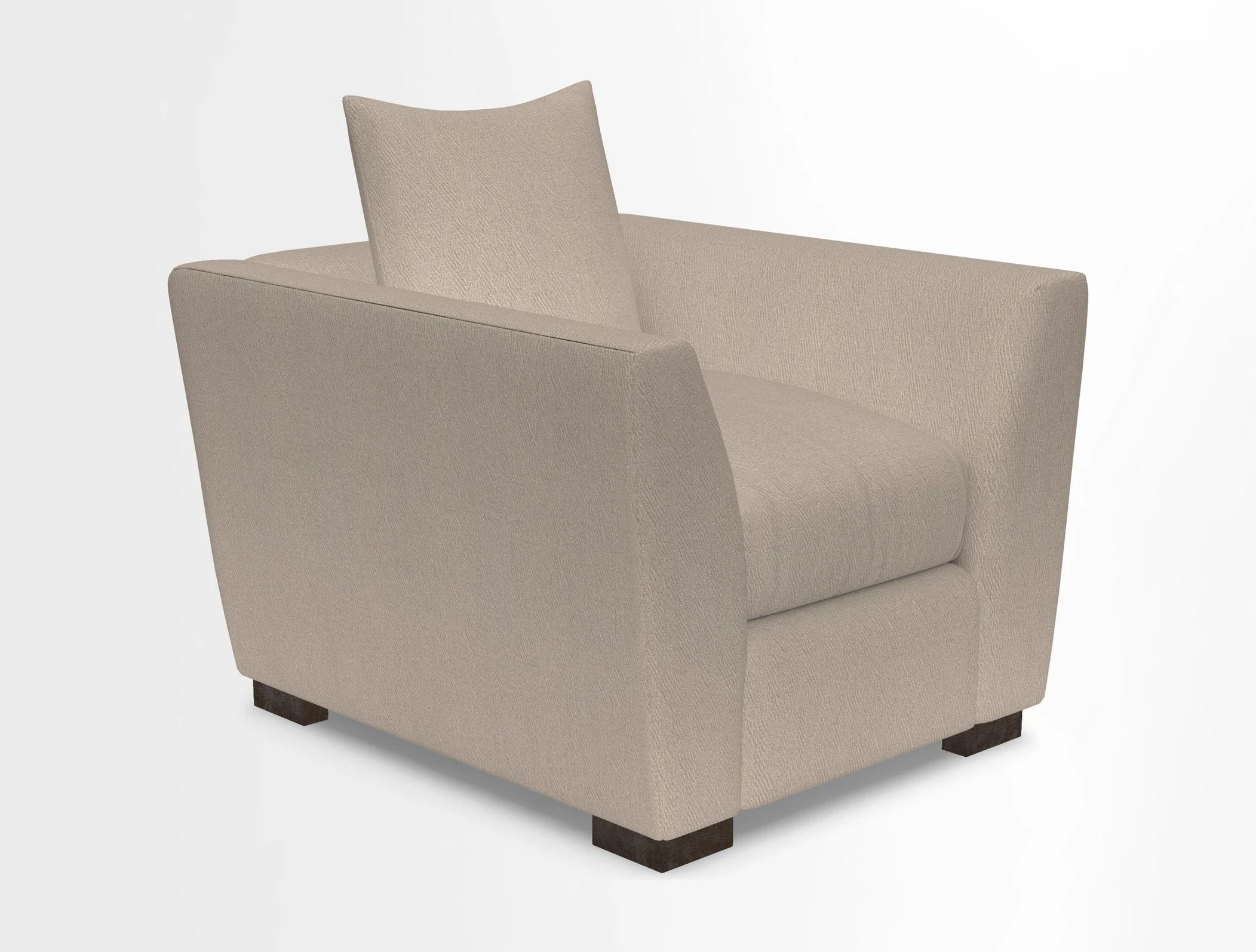 Hambledon Chair in Two Tone Plain  Biscuit
