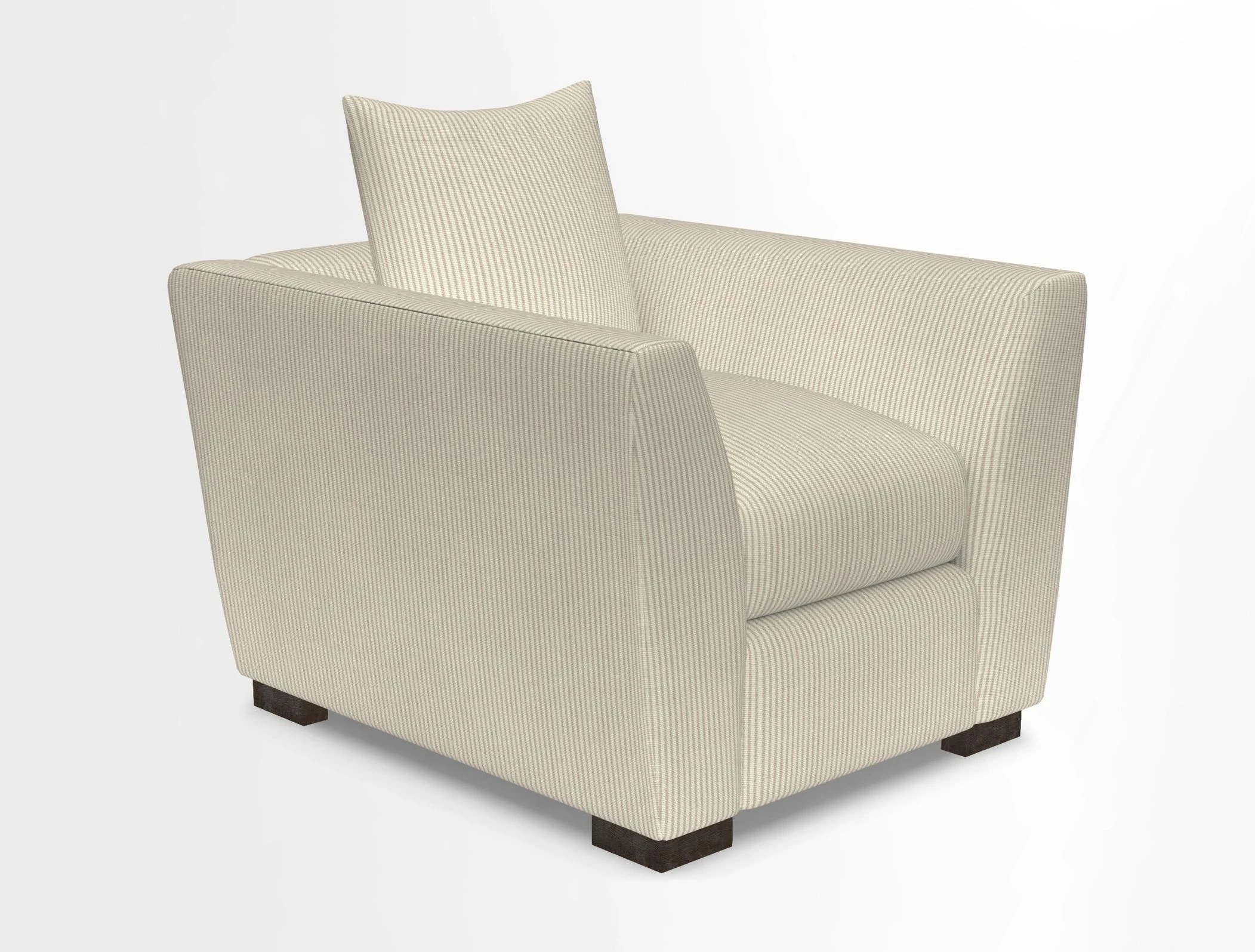 Hambledon Chair in Two Tone Plain  Biscuit
