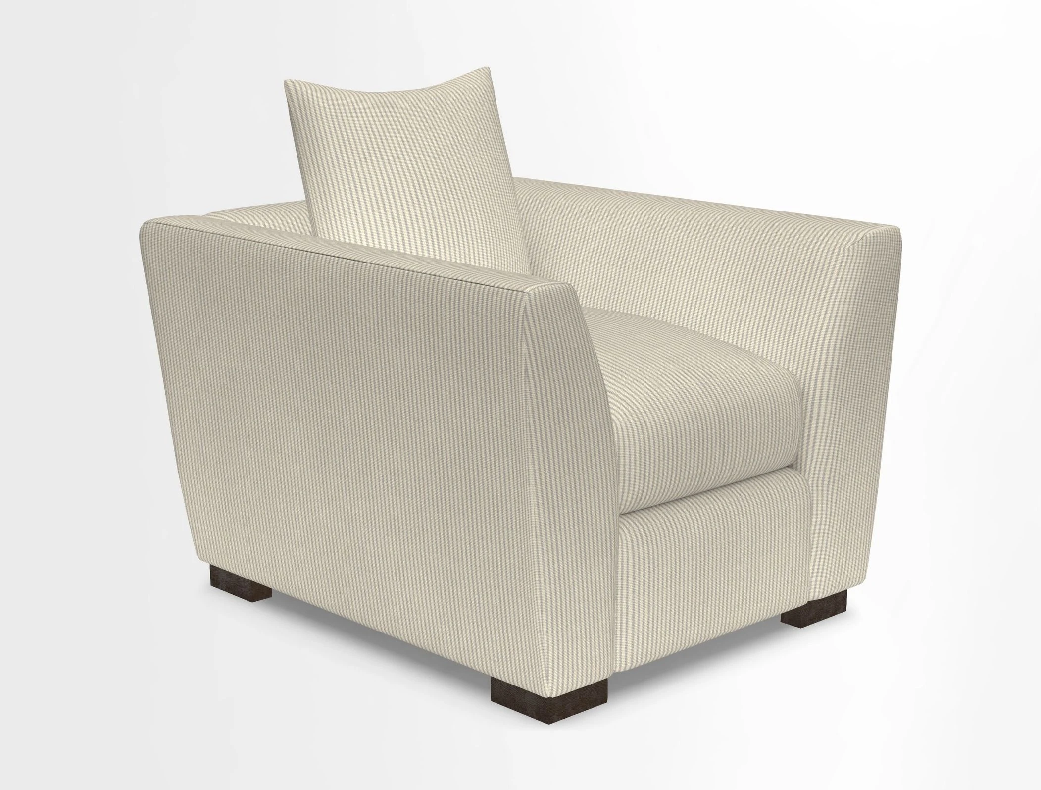 Hambledon Chair in Two Tone Plain  Biscuit