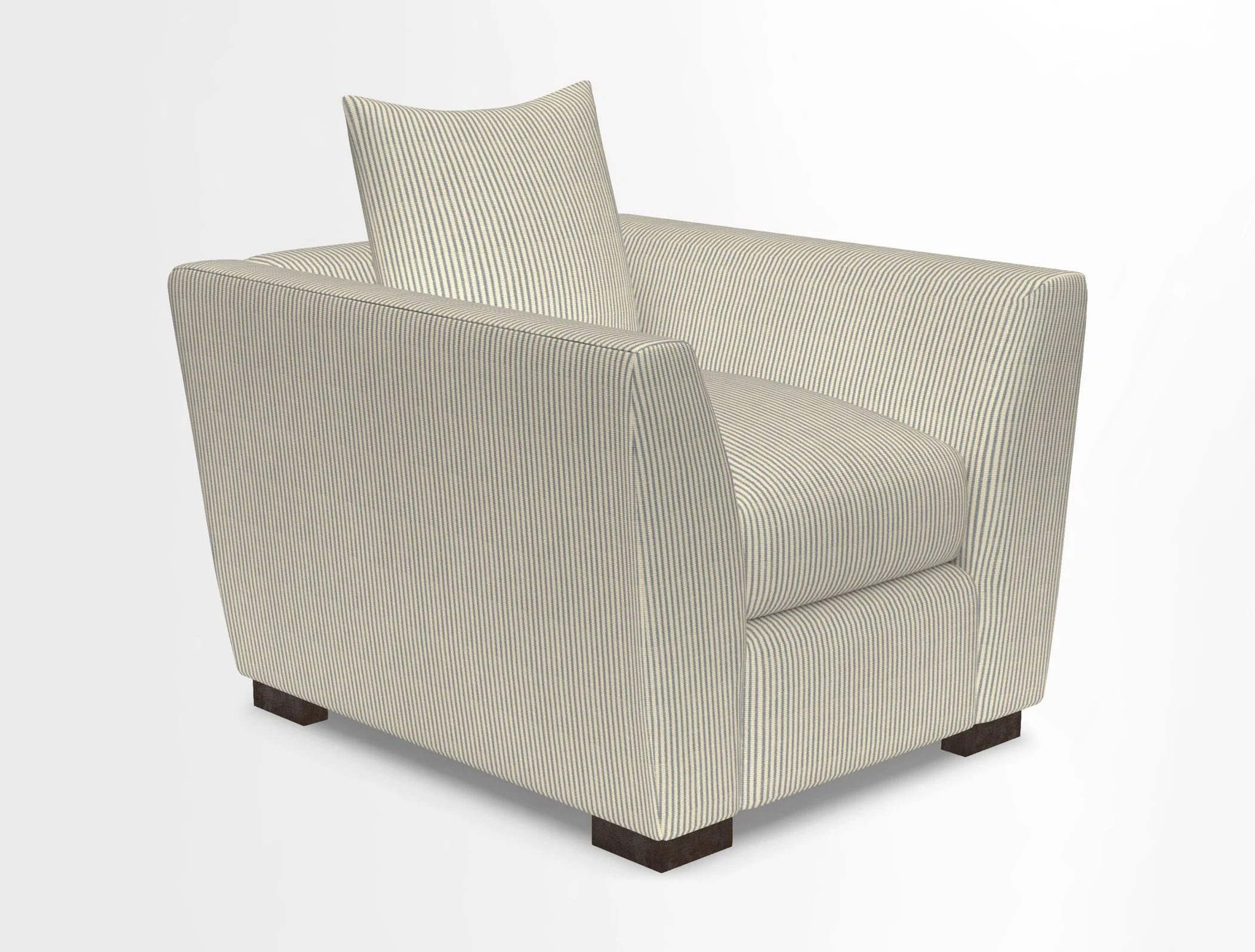 Hambledon Chair in Two Tone Plain  Biscuit