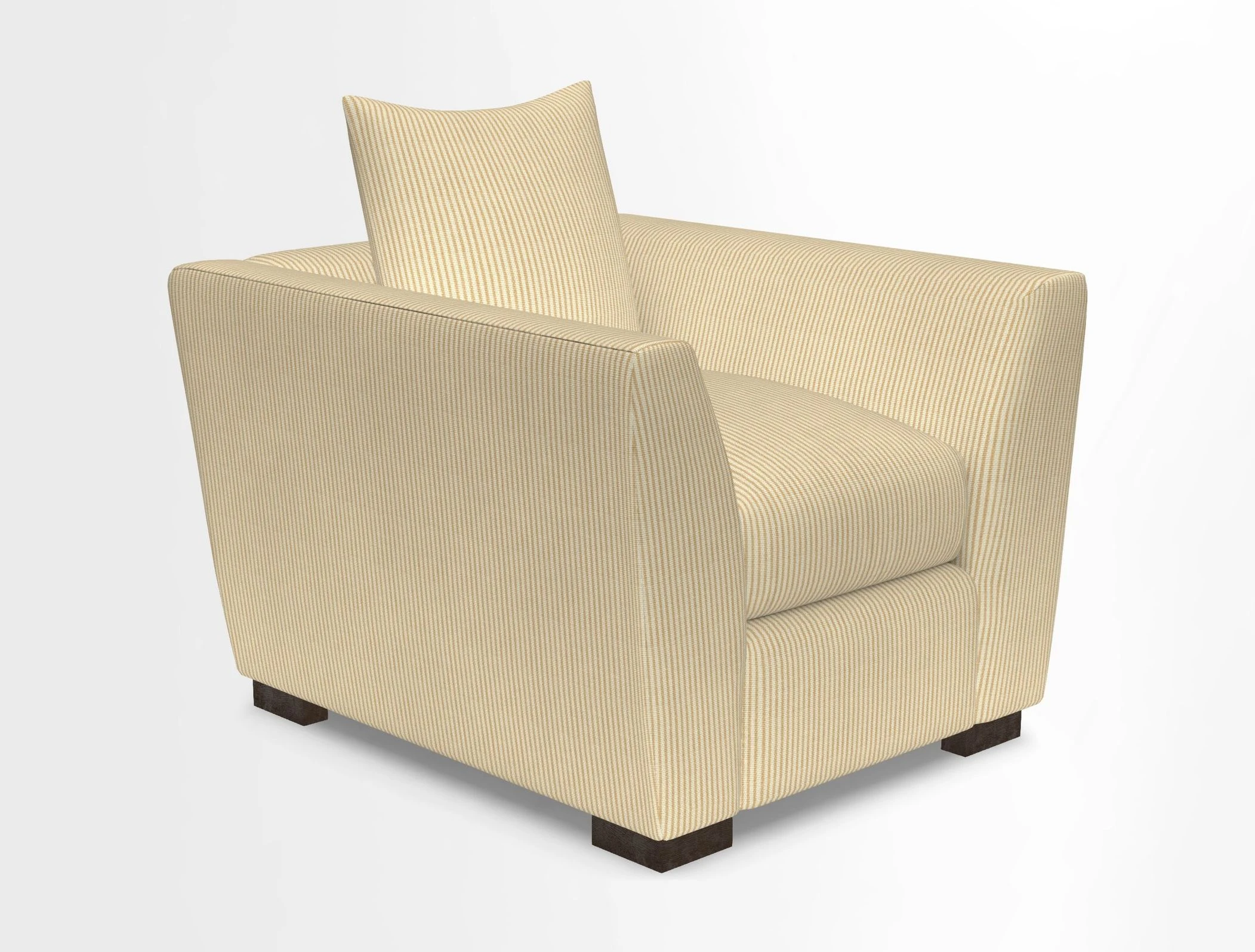 Hambledon Chair in Two Tone Plain  Biscuit