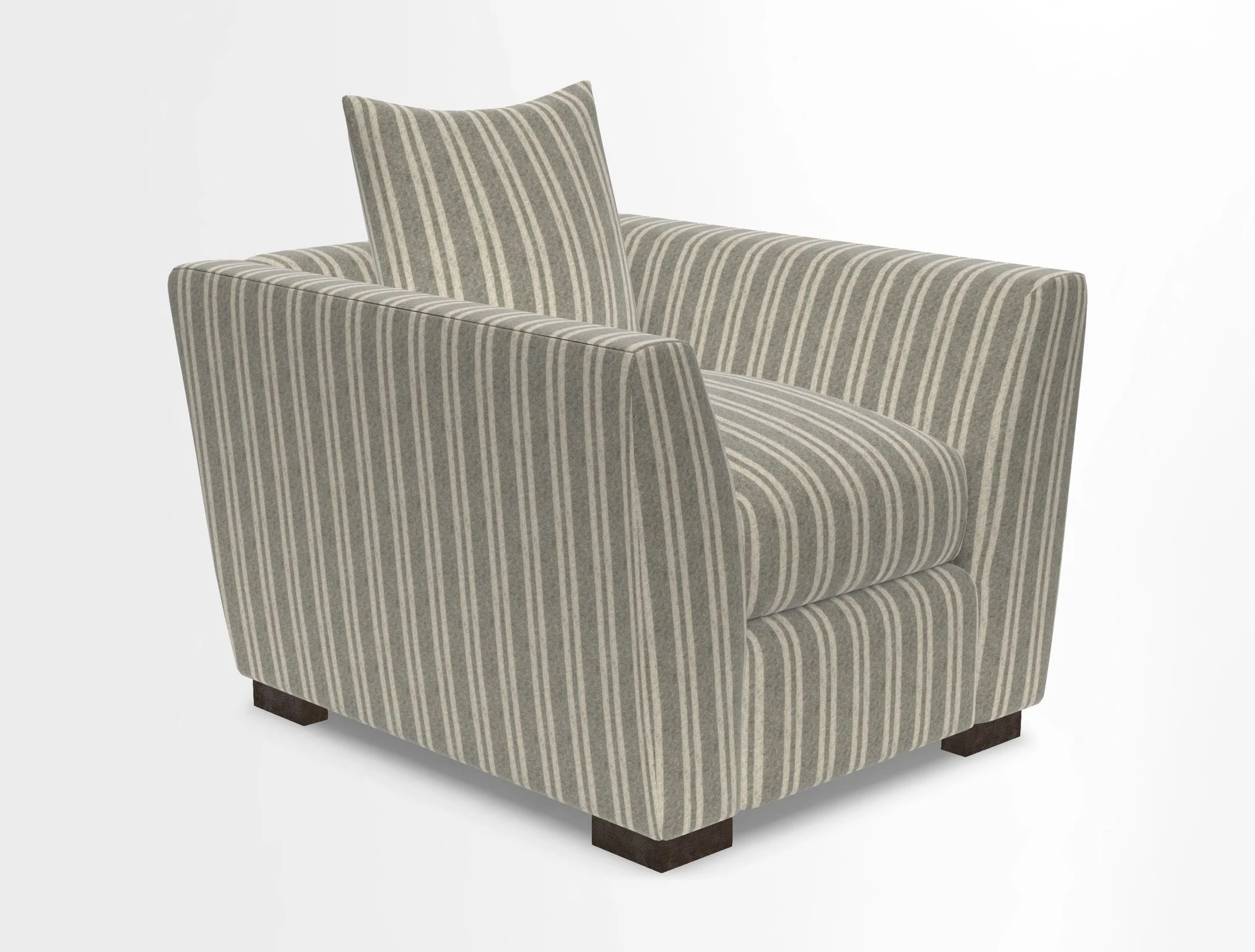 Hambledon Chair in Two Tone Plain  Biscuit