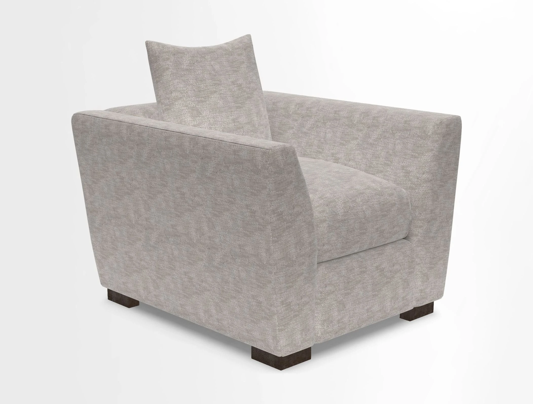Hambledon Chair in Two Tone Plain  Biscuit
