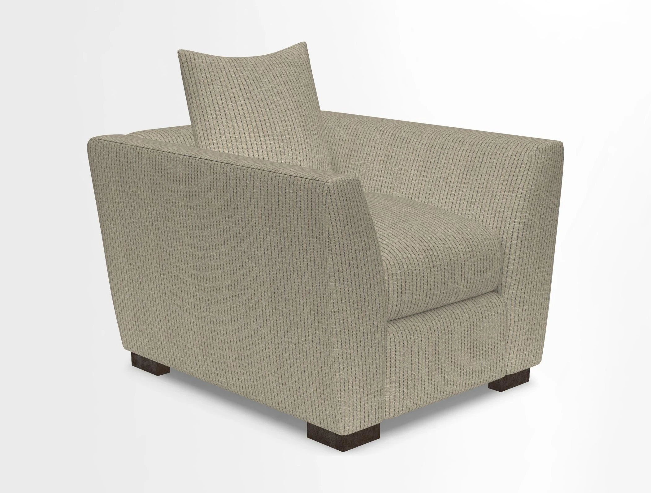 Hambledon Chair in Two Tone Plain  Biscuit
