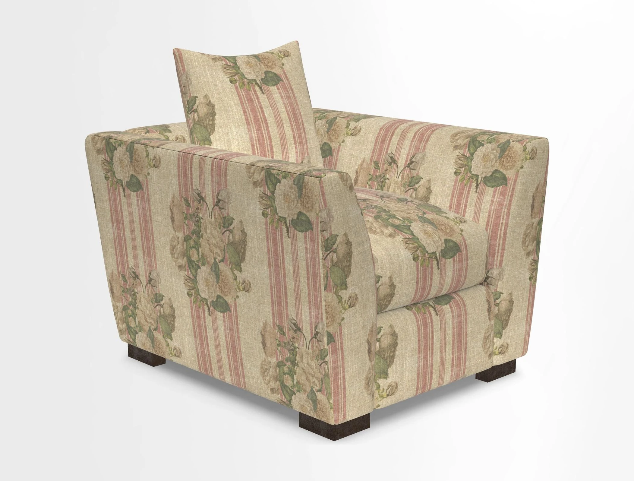 Hambledon Chair in Two Tone Plain  Biscuit