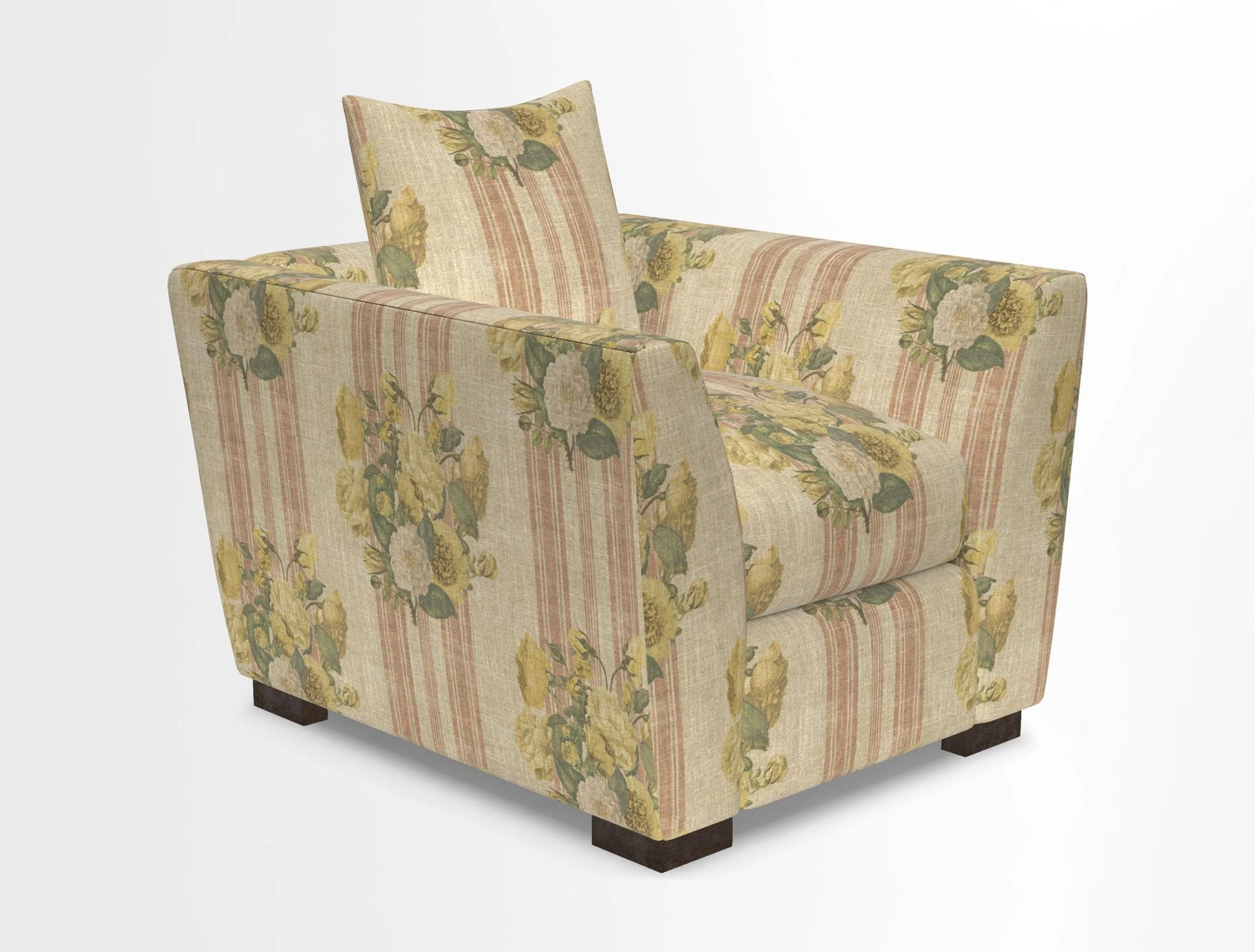 Hambledon Chair in Two Tone Plain  Biscuit