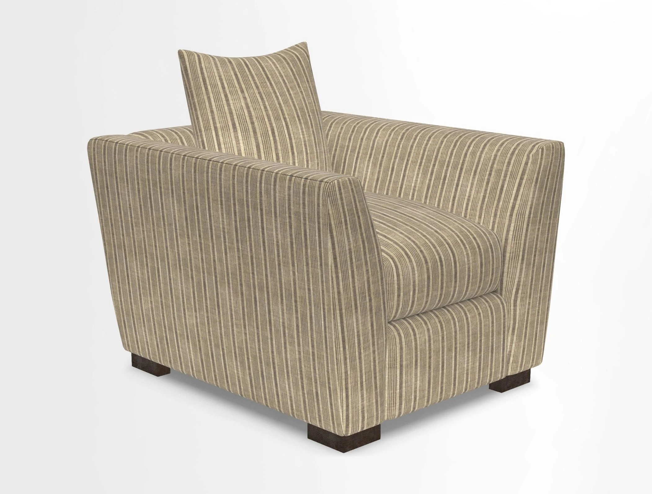 Hambledon Chair in Two Tone Plain  Biscuit