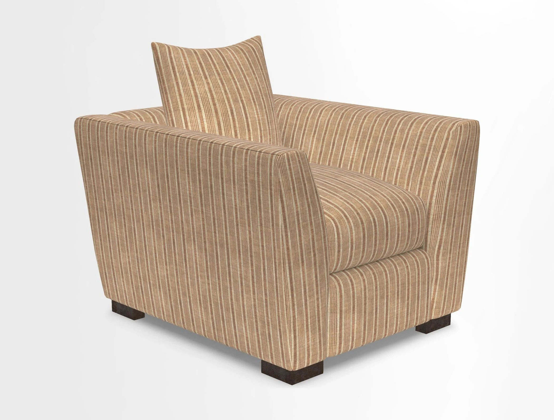 Hambledon Chair in Two Tone Plain  Biscuit