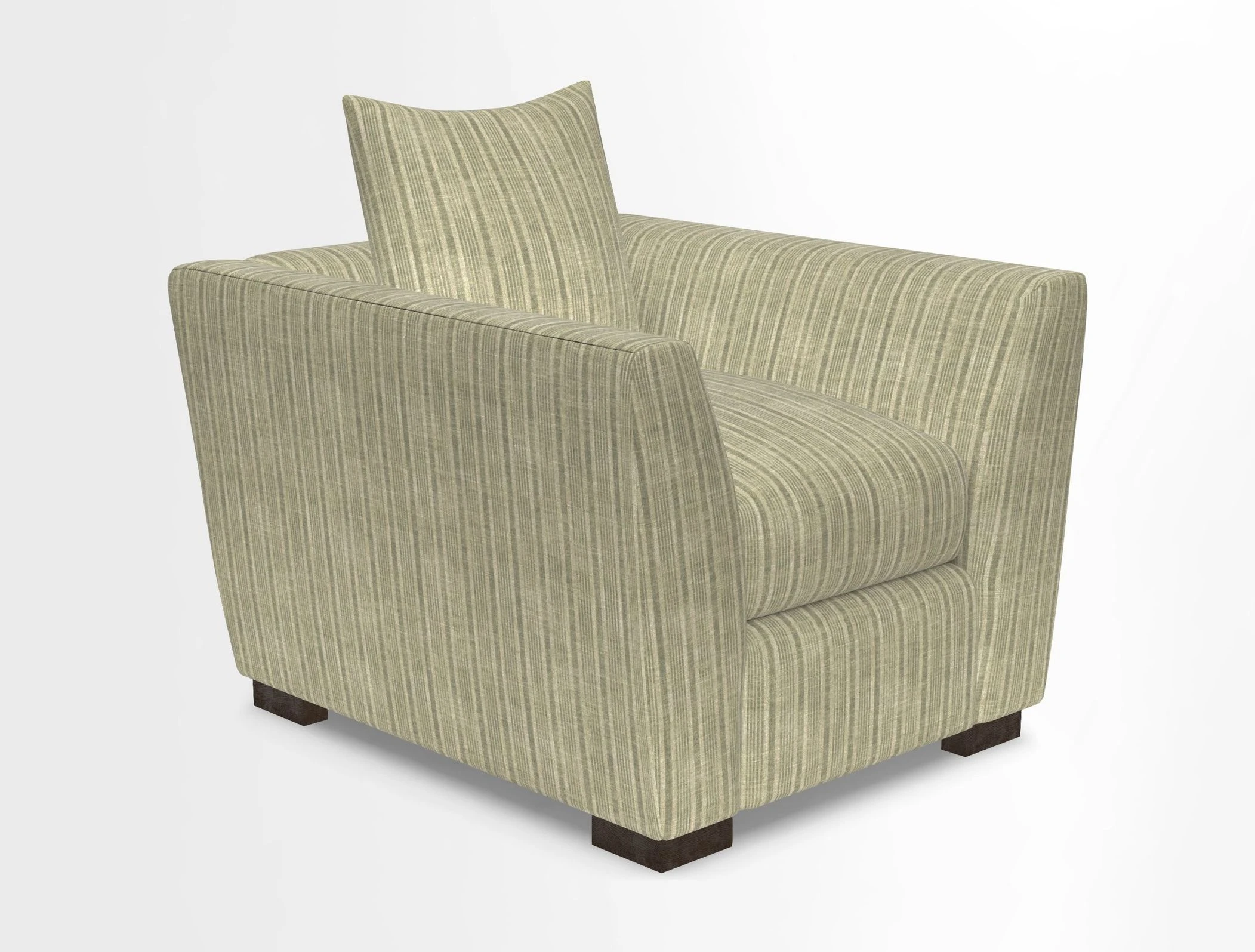Hambledon Chair in Two Tone Plain  Biscuit