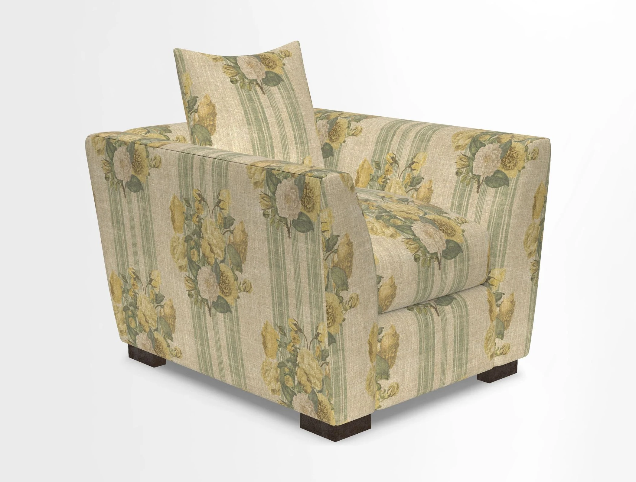 Hambledon Chair in Two Tone Plain  Biscuit