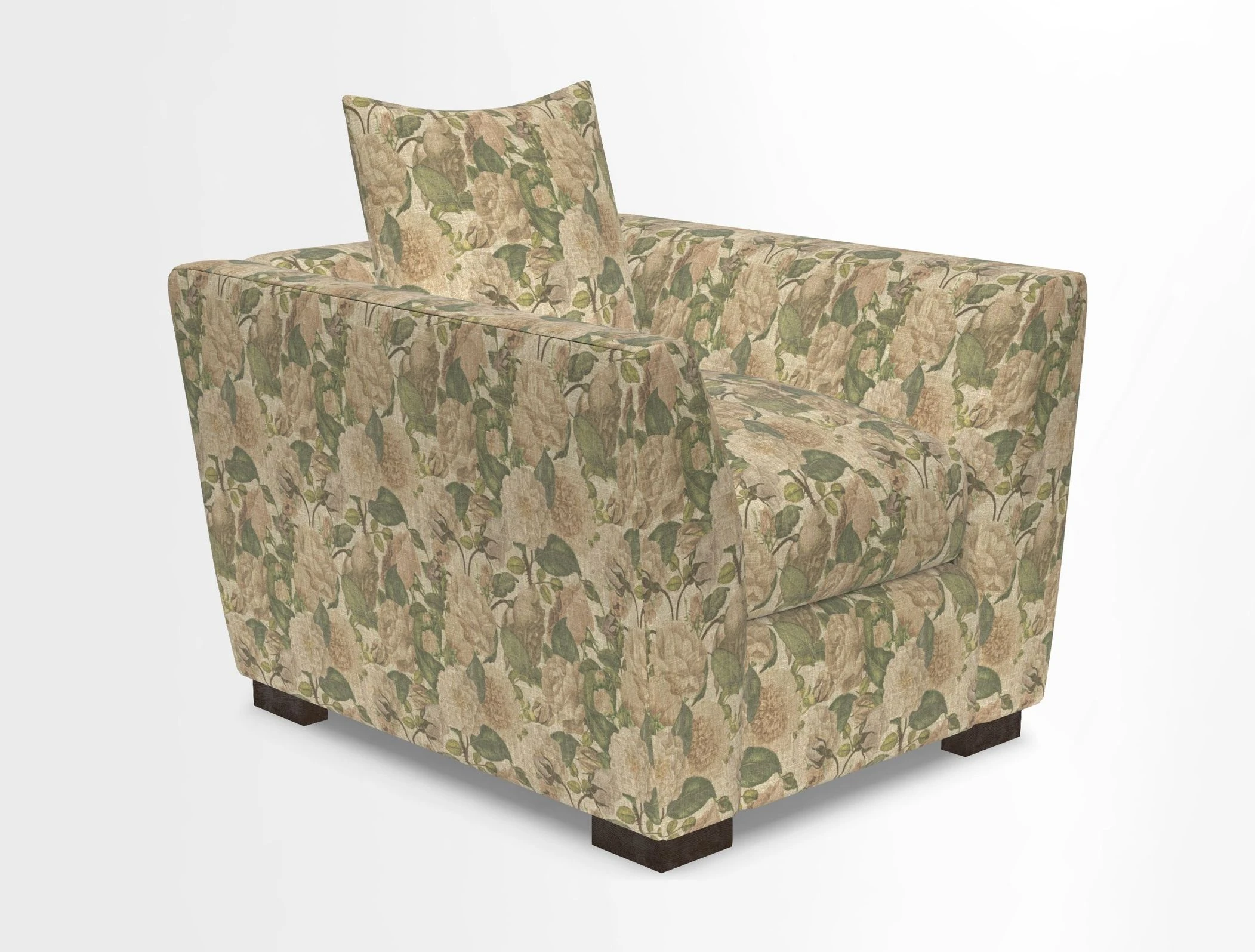 Hambledon Chair in Two Tone Plain  Biscuit