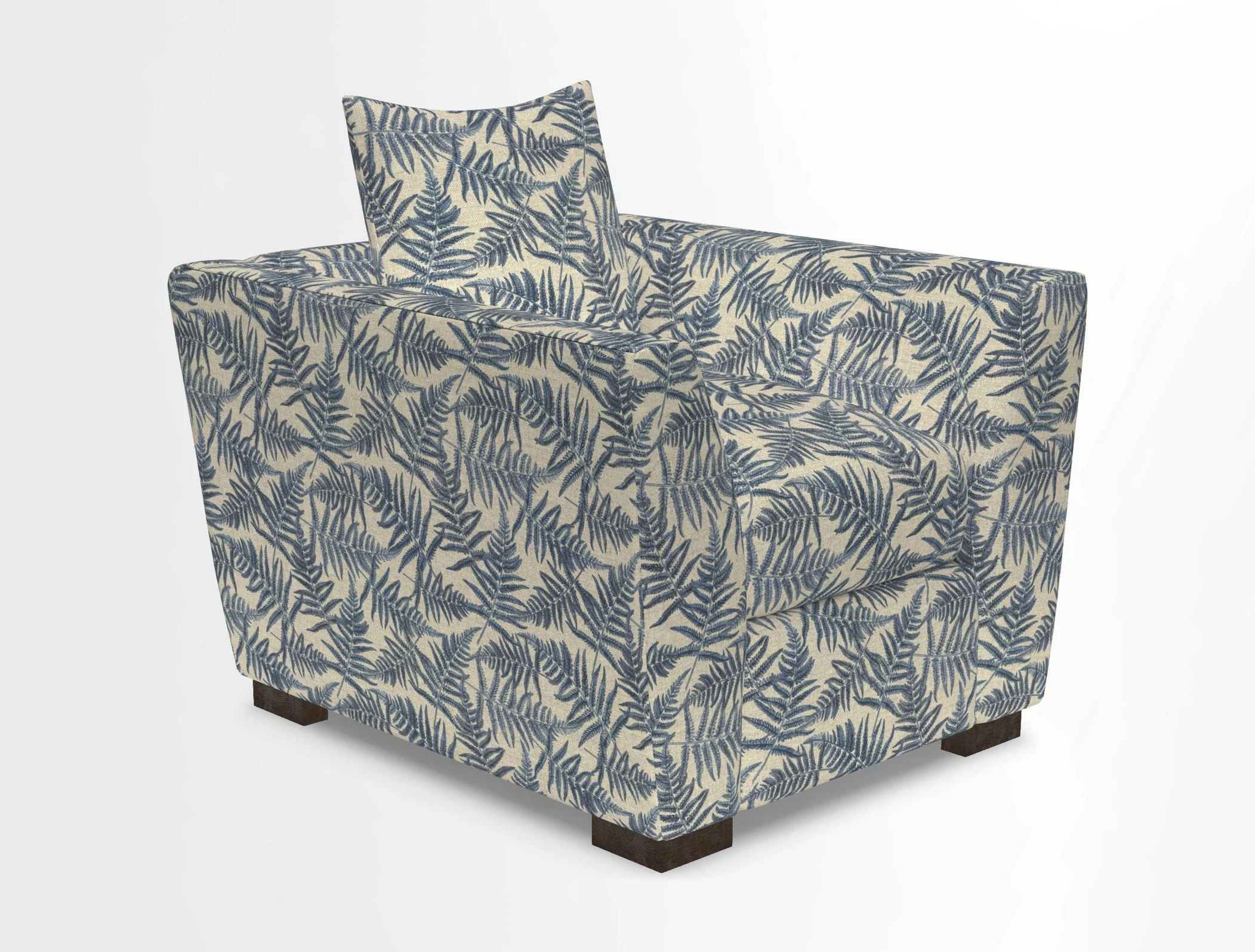 Hambledon Chair in Two Tone Plain  Biscuit