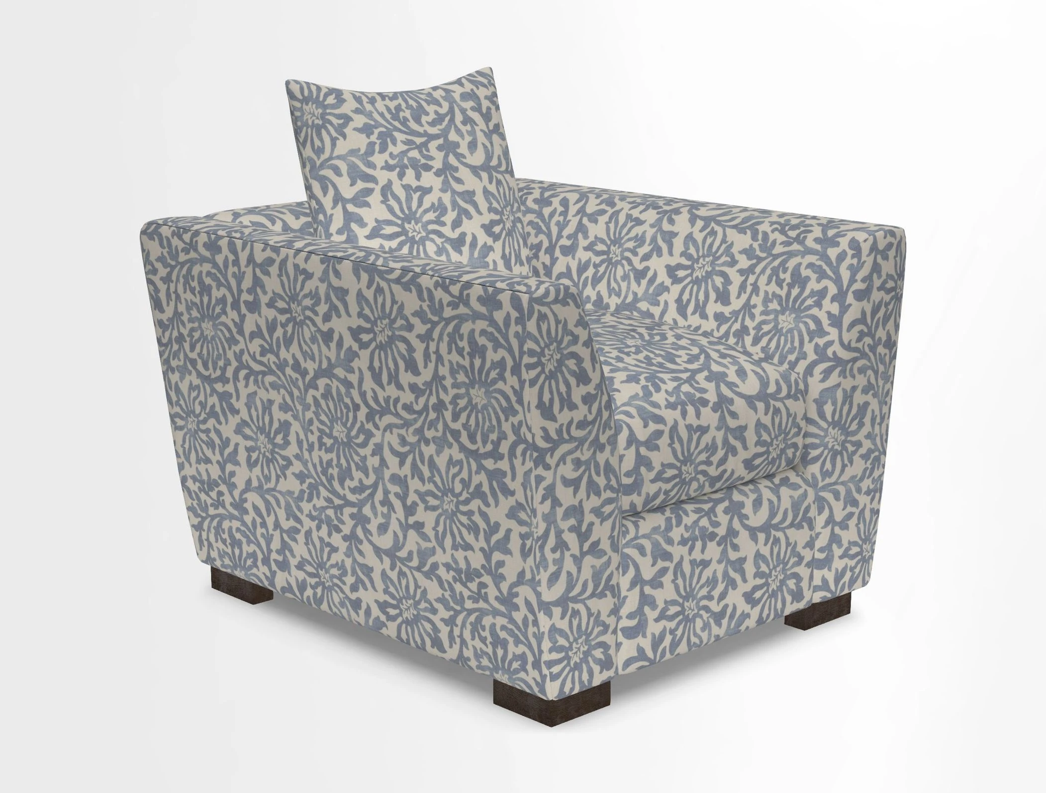 Hambledon Chair in Two Tone Plain  Biscuit