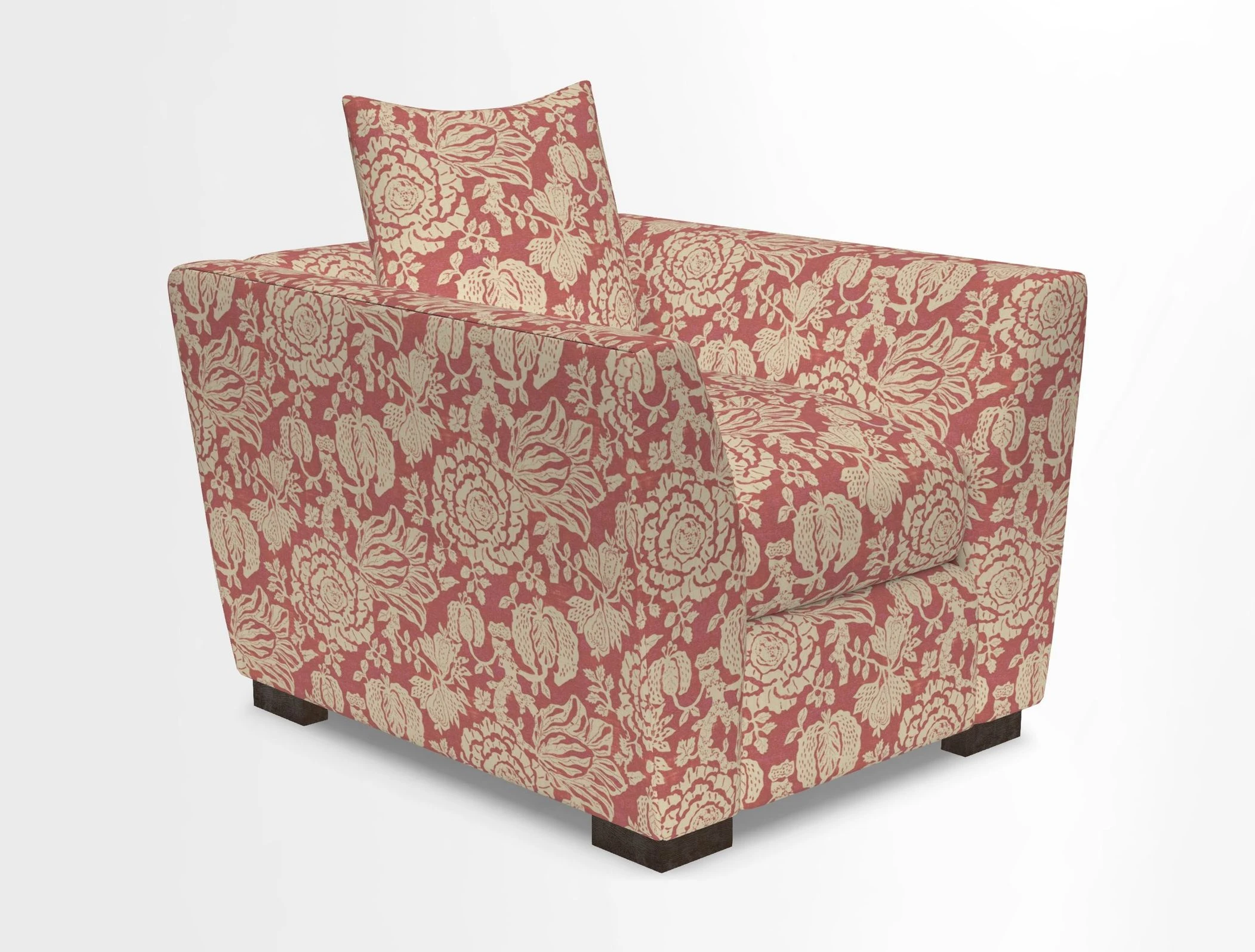 Hambledon Chair in Two Tone Plain  Biscuit