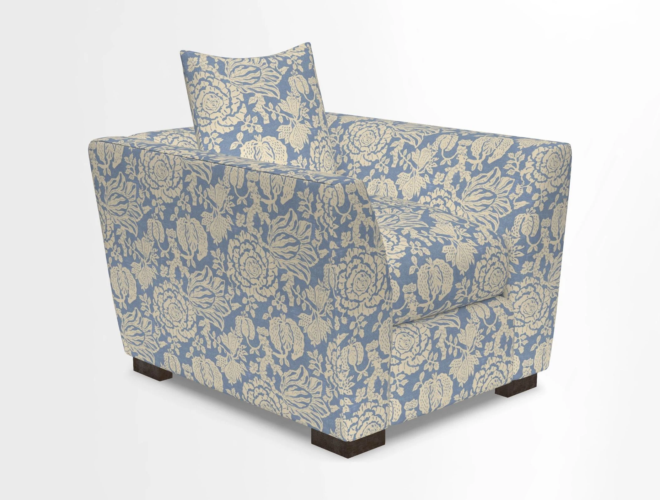 Hambledon Chair in Two Tone Plain  Biscuit