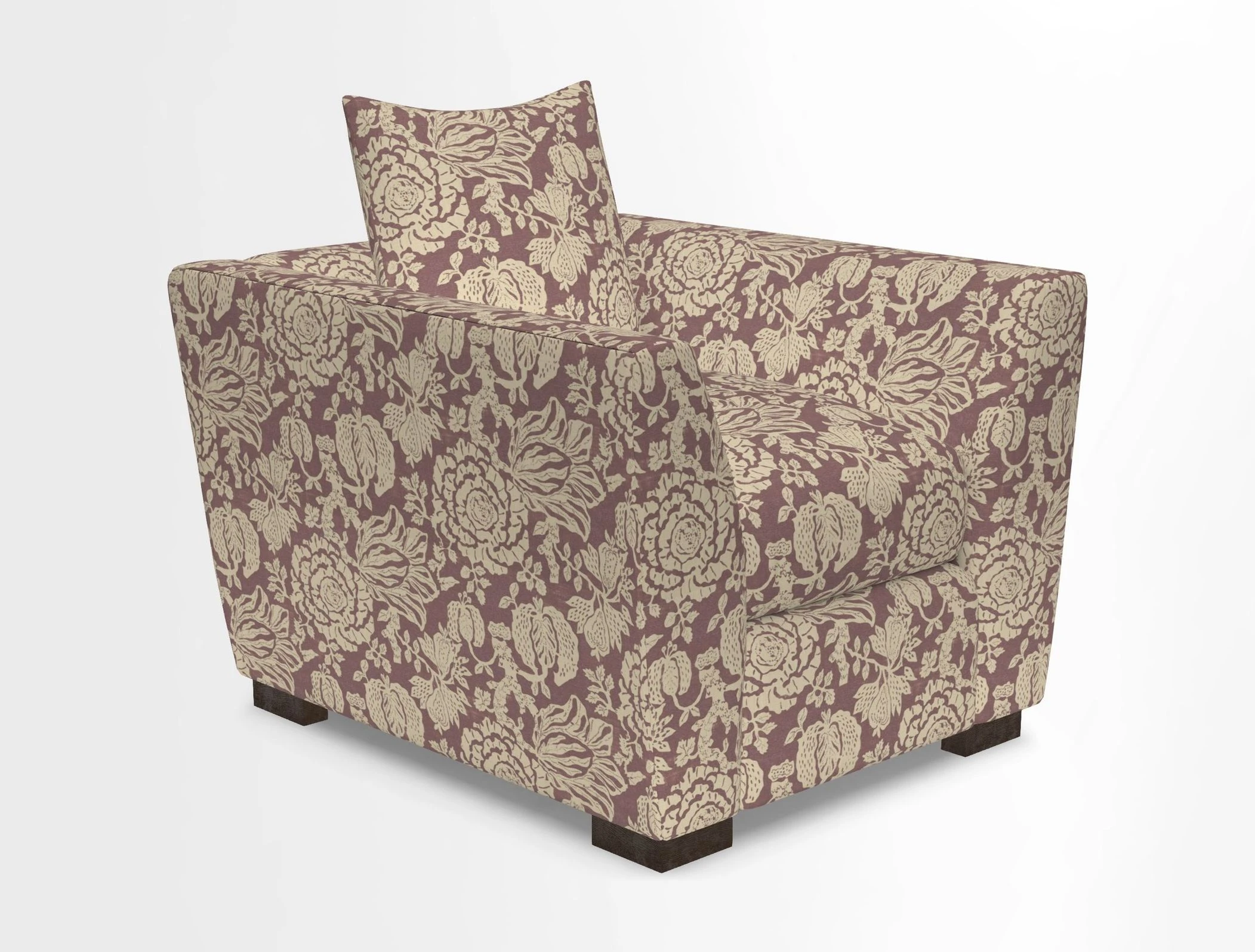 Hambledon Chair in Two Tone Plain  Biscuit