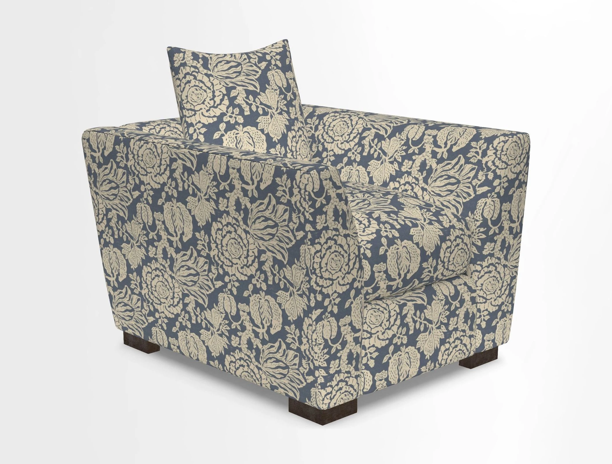 Hambledon Chair in Two Tone Plain  Biscuit