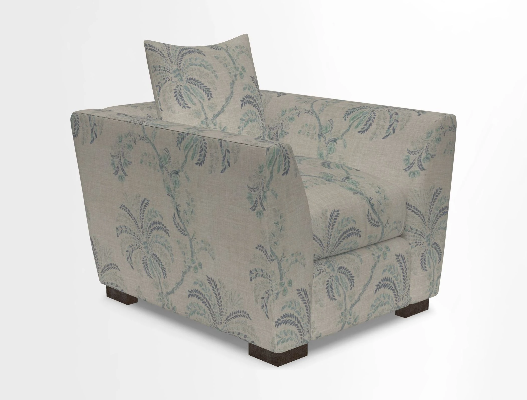 Hambledon Chair in Two Tone Plain  Biscuit