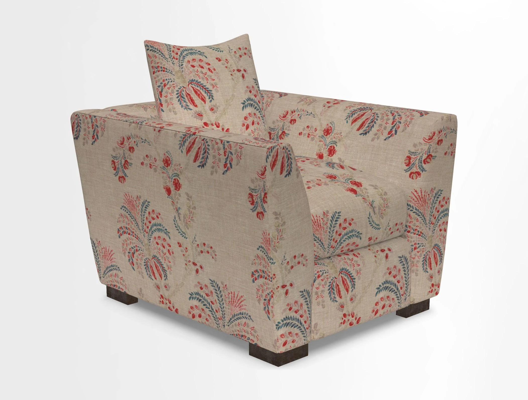 Hambledon Chair in Two Tone Plain  Biscuit