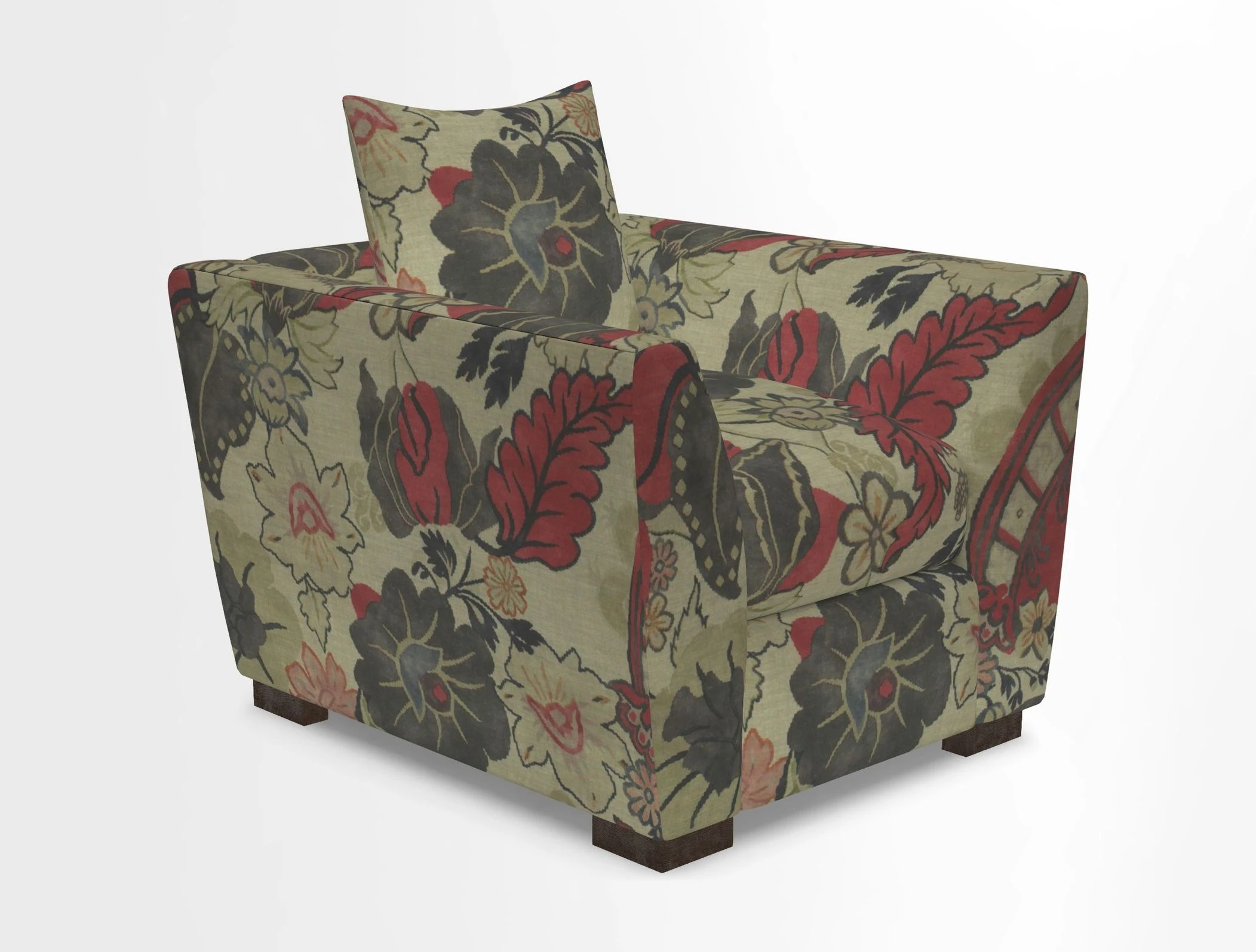 Hambledon Chair in Two Tone Plain  Biscuit