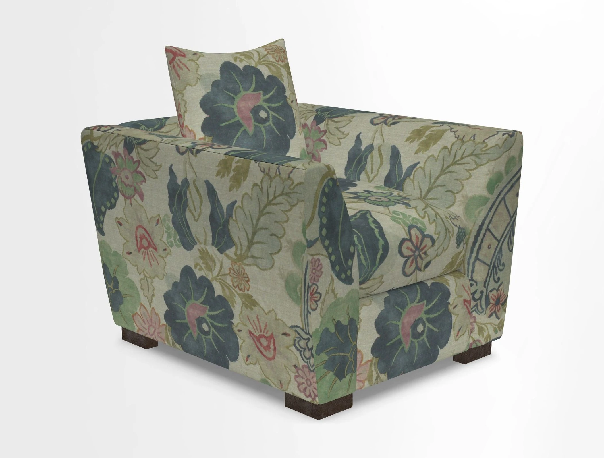 Hambledon Chair in Two Tone Plain  Biscuit