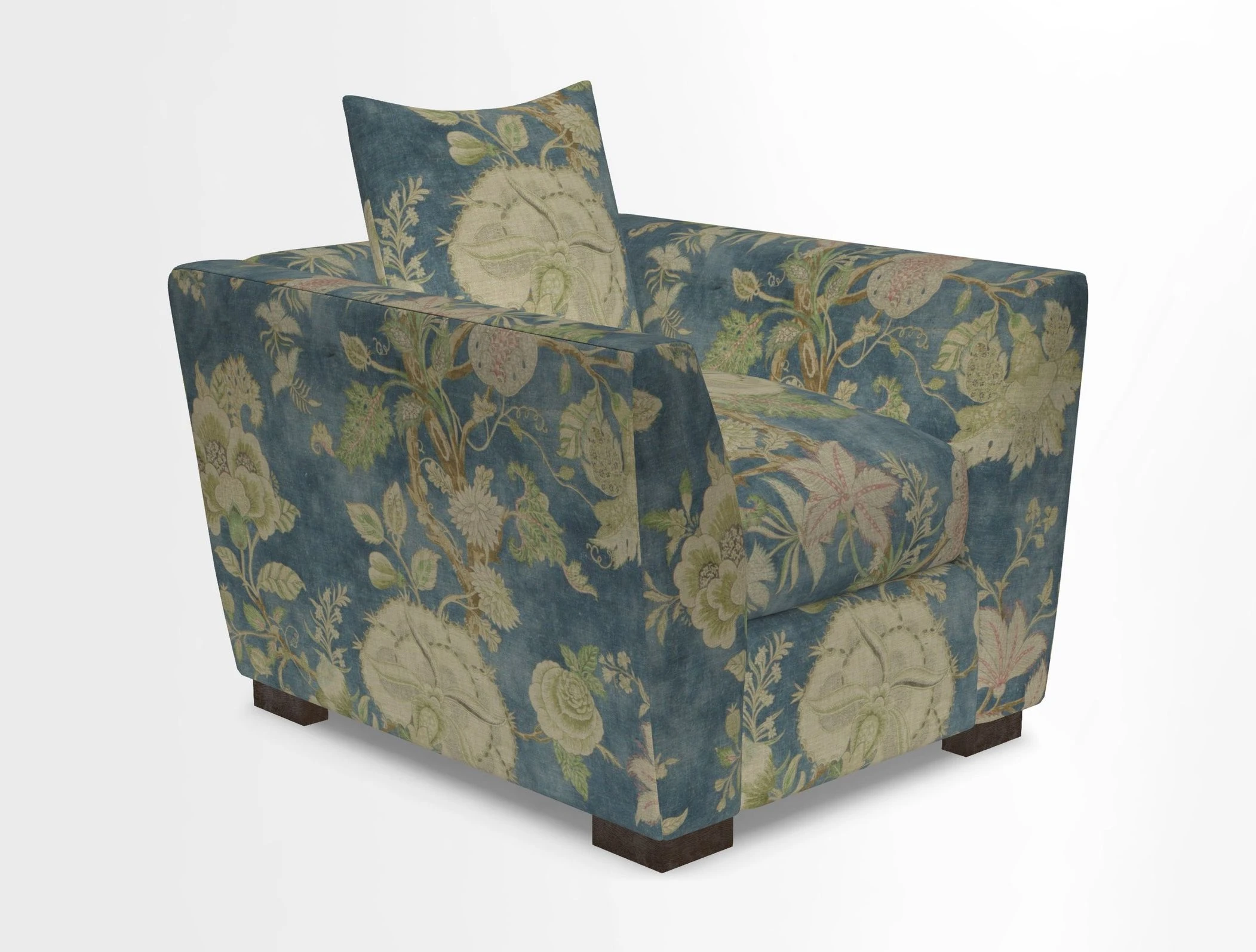 Hambledon Chair in Two Tone Plain  Biscuit